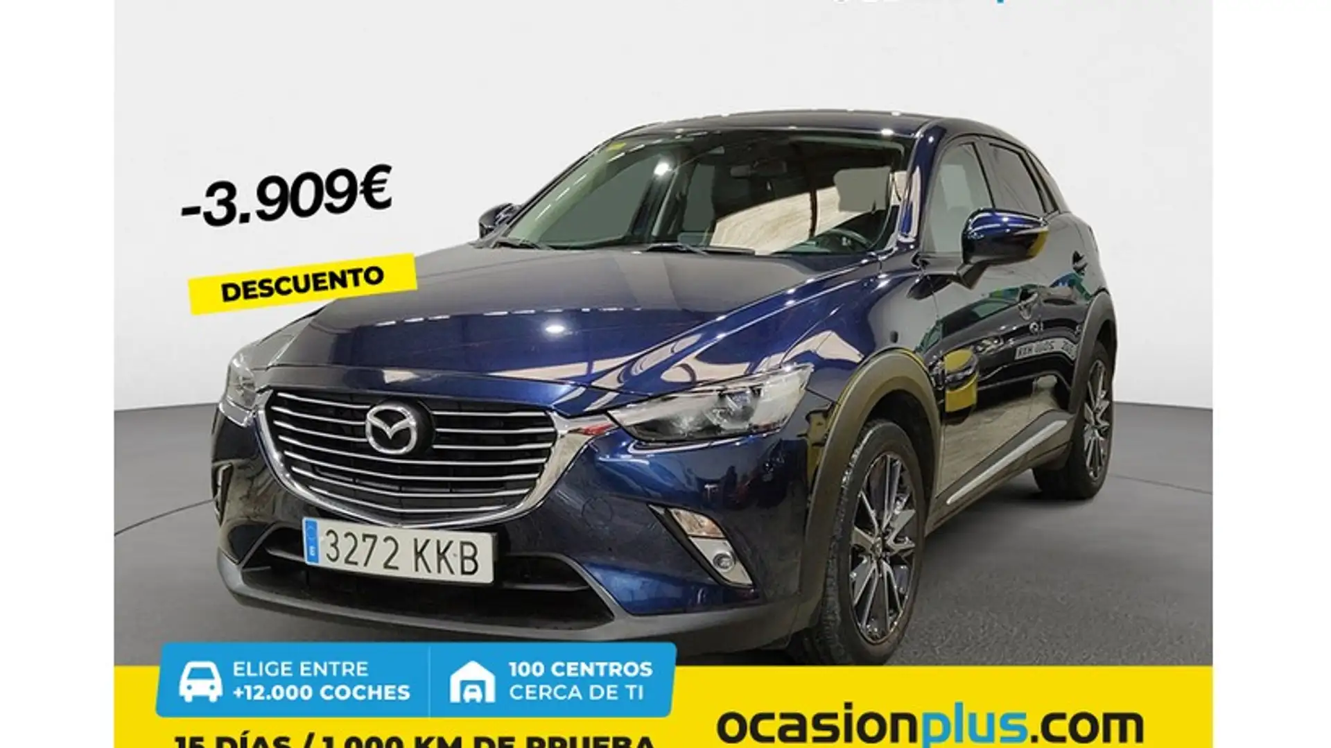 Mazda CX-3 1.5D Luxury 2WD Bleu - 1