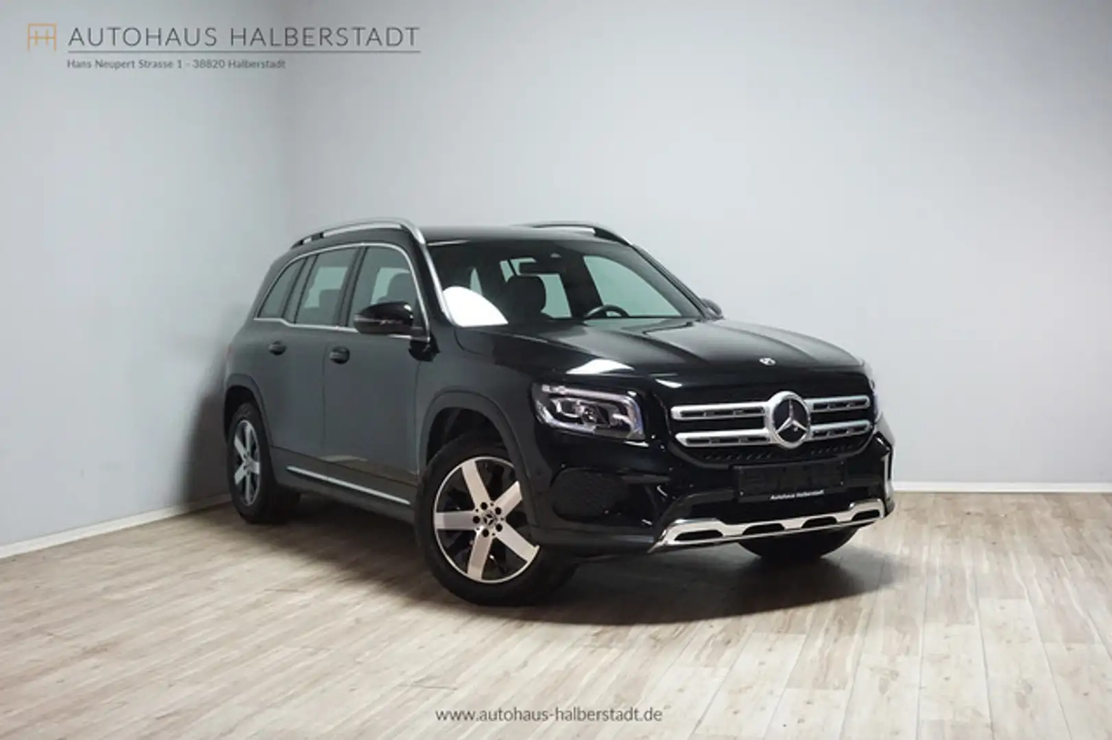 Mercedes-Benz GLB 220 d Progressive/AHK/Kamera+Park/LED Schwarz - 1