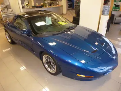 Blue 1995 Pontiac Firebird Formula Coupe Rear-Wheel Drive Automatic