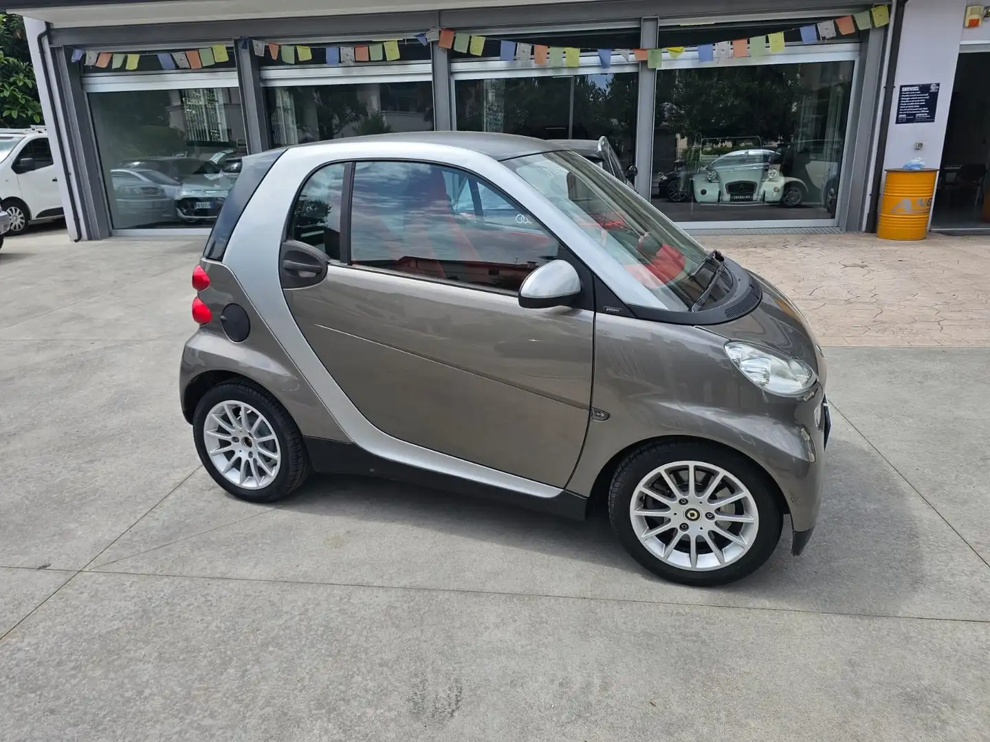 smart forTwo Fortwo 1.0 mhd Passion 71cv Beige - 2