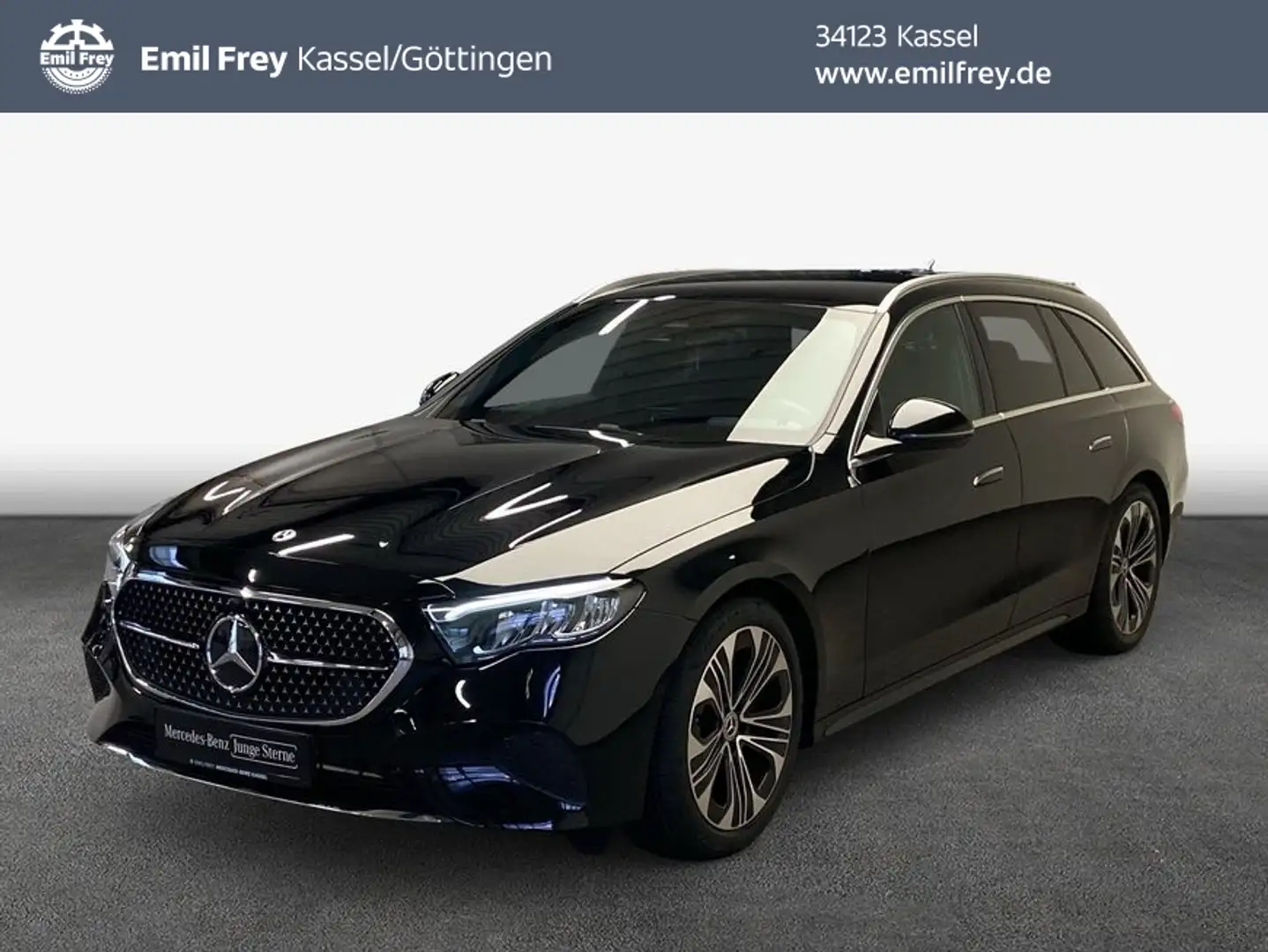 Mercedes-Benz E 200 E-Klasse Schwarz - 1