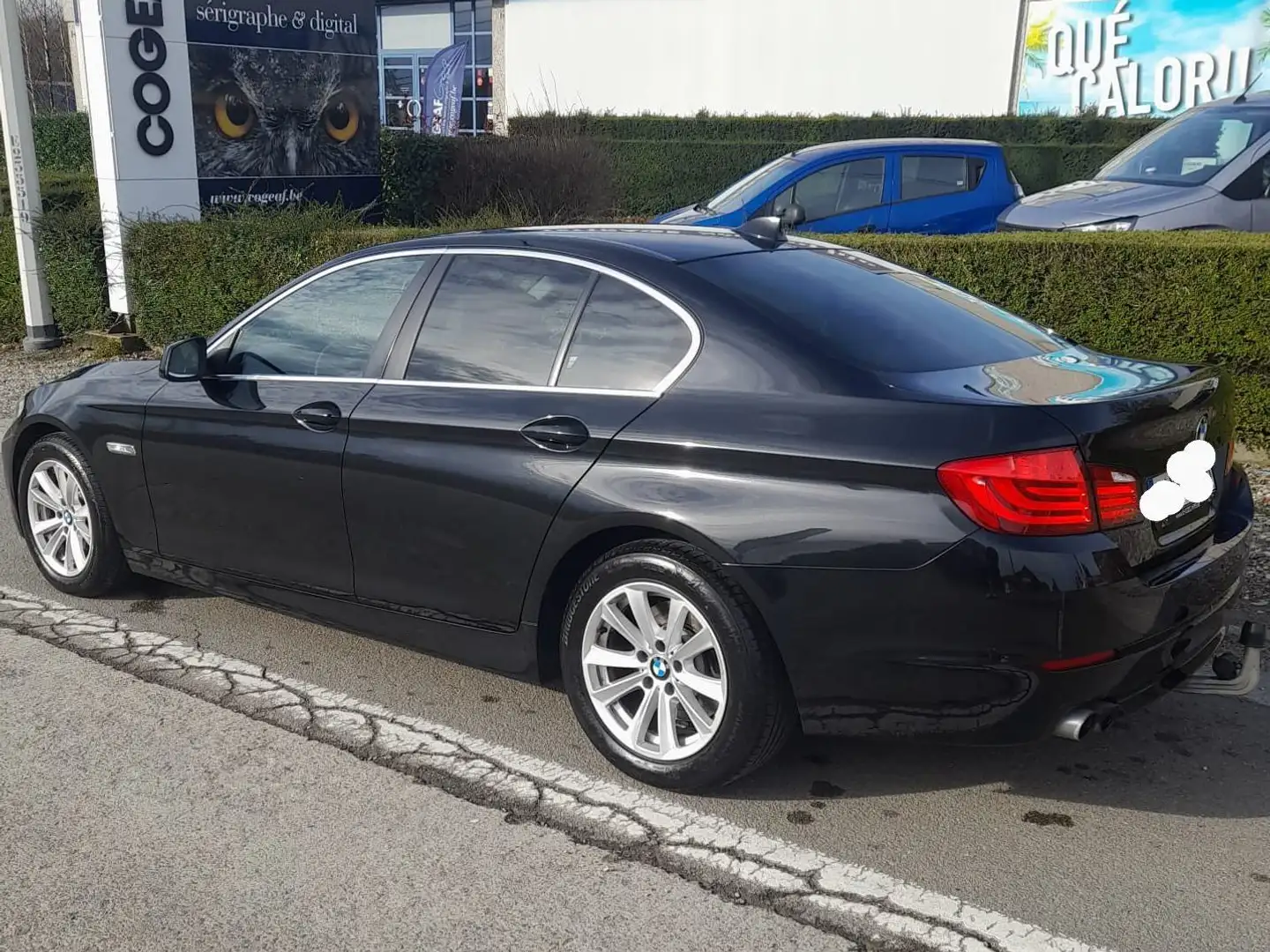BMW 520 520dA Zwart - 2