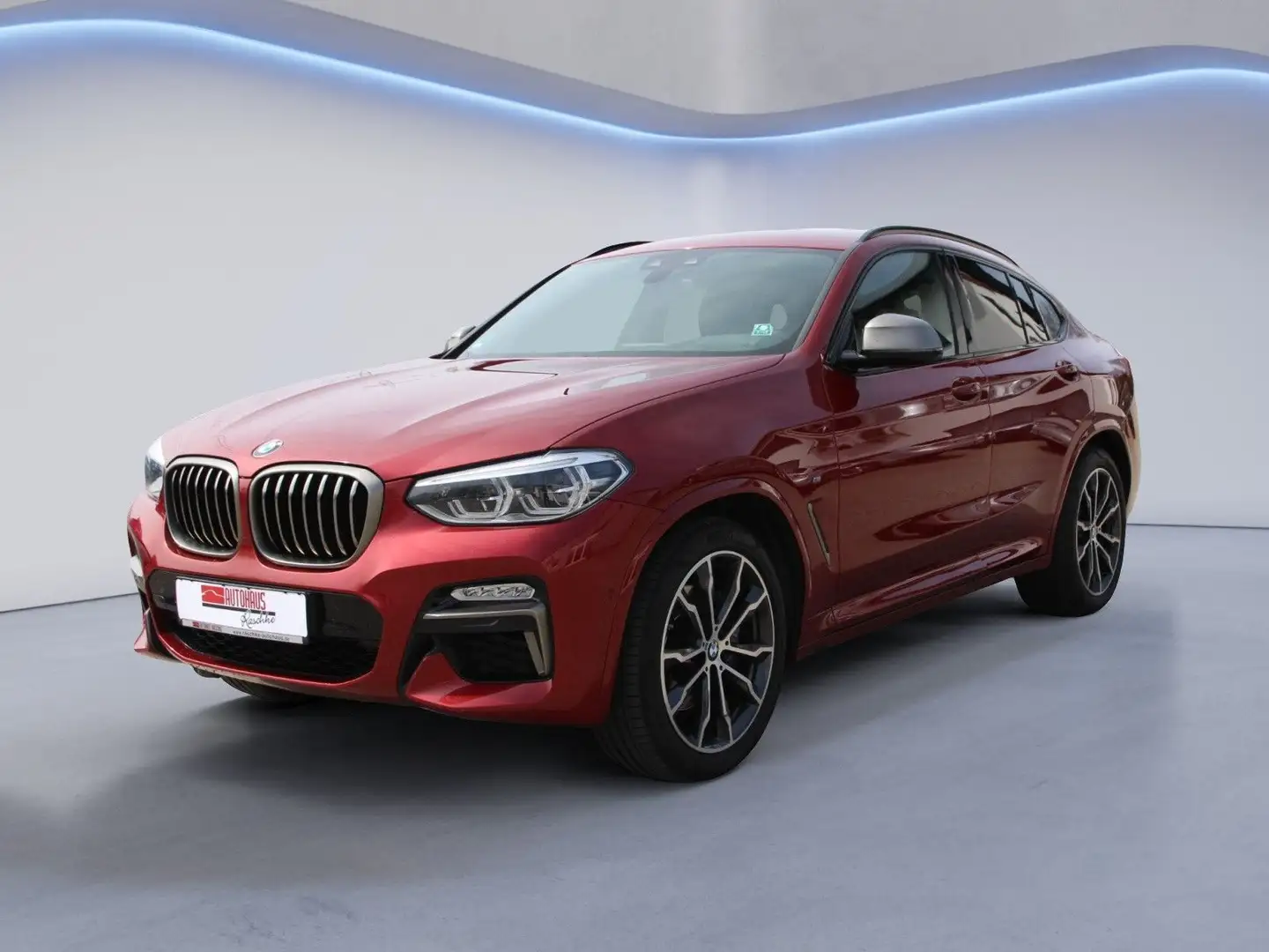 BMW X4 M40 d Shadowline / Leder / LED / Navigation Rood - 1