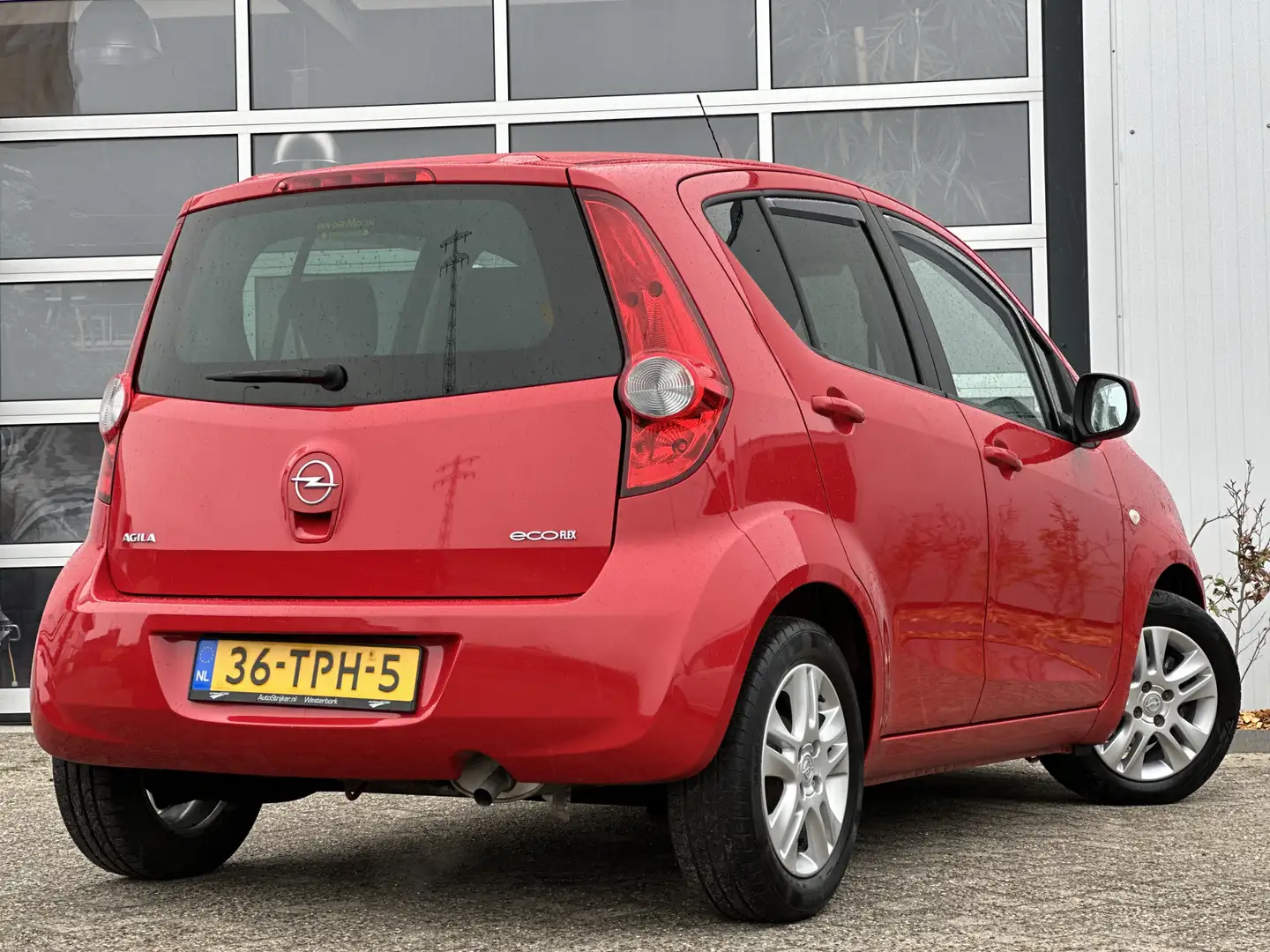 Opel Agila 1.0 Edition 68pk | Airco | Bekerhouder | Elek. ram Rood - 2