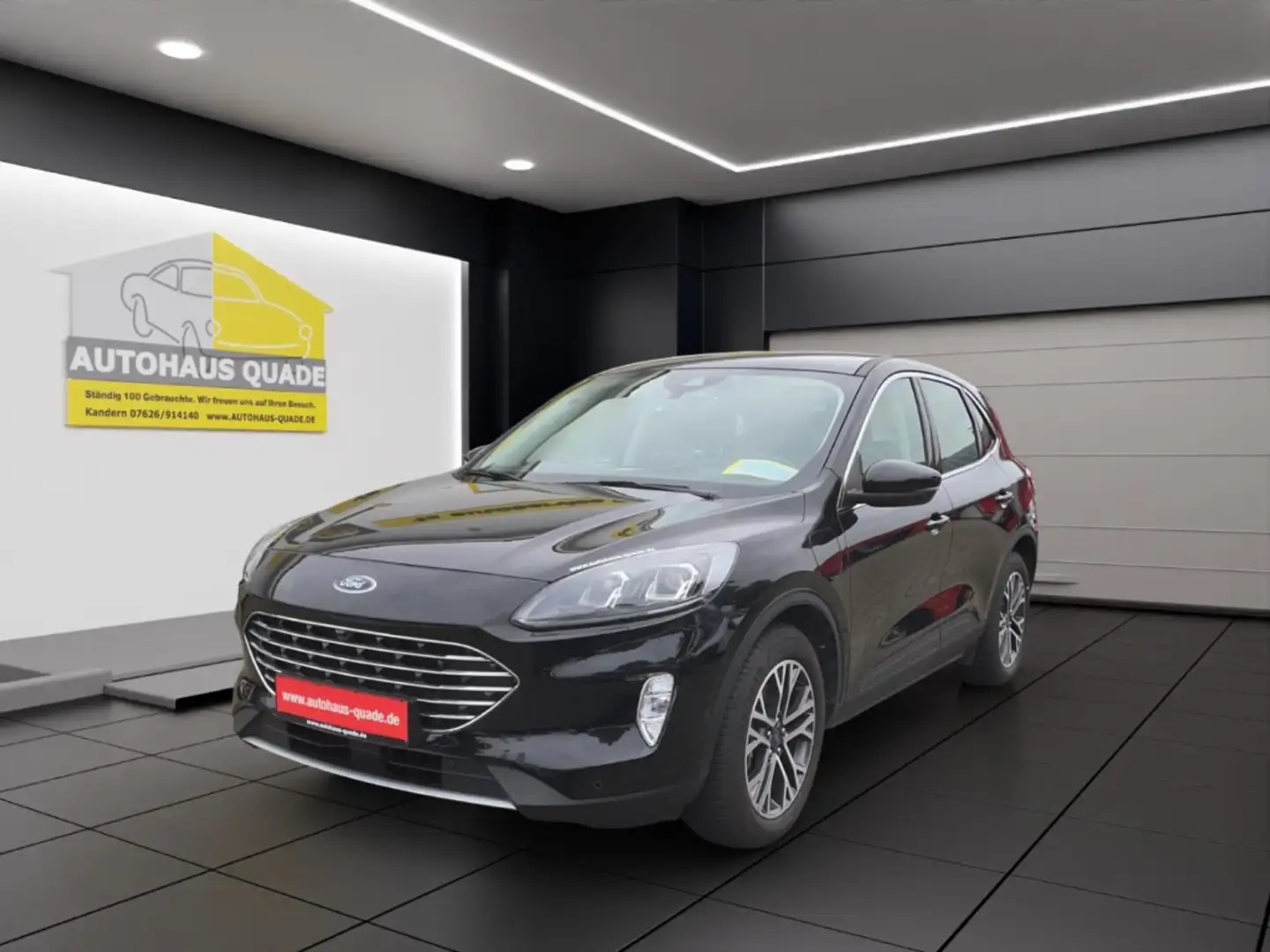 Ford Kuga Plug-In Hybrid Titanium  AHK-klappbar Navi Soundsy Negro - 1