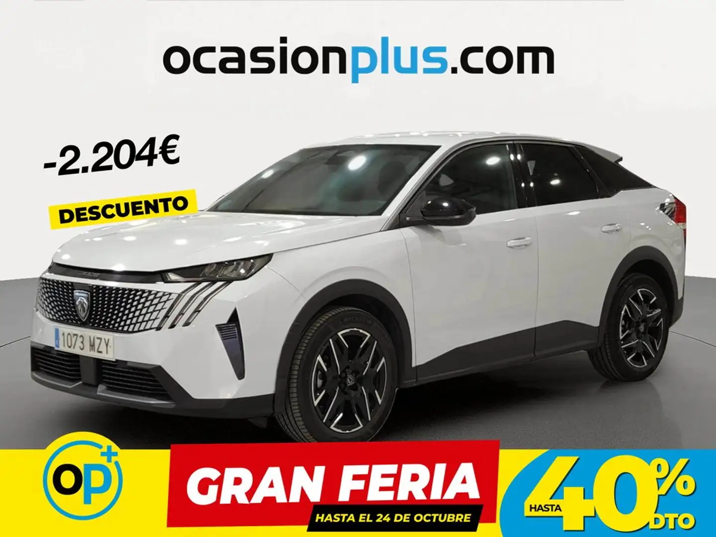 Peugeot 3008 Hybrid Allure eDCS6 145 Blanco - 1