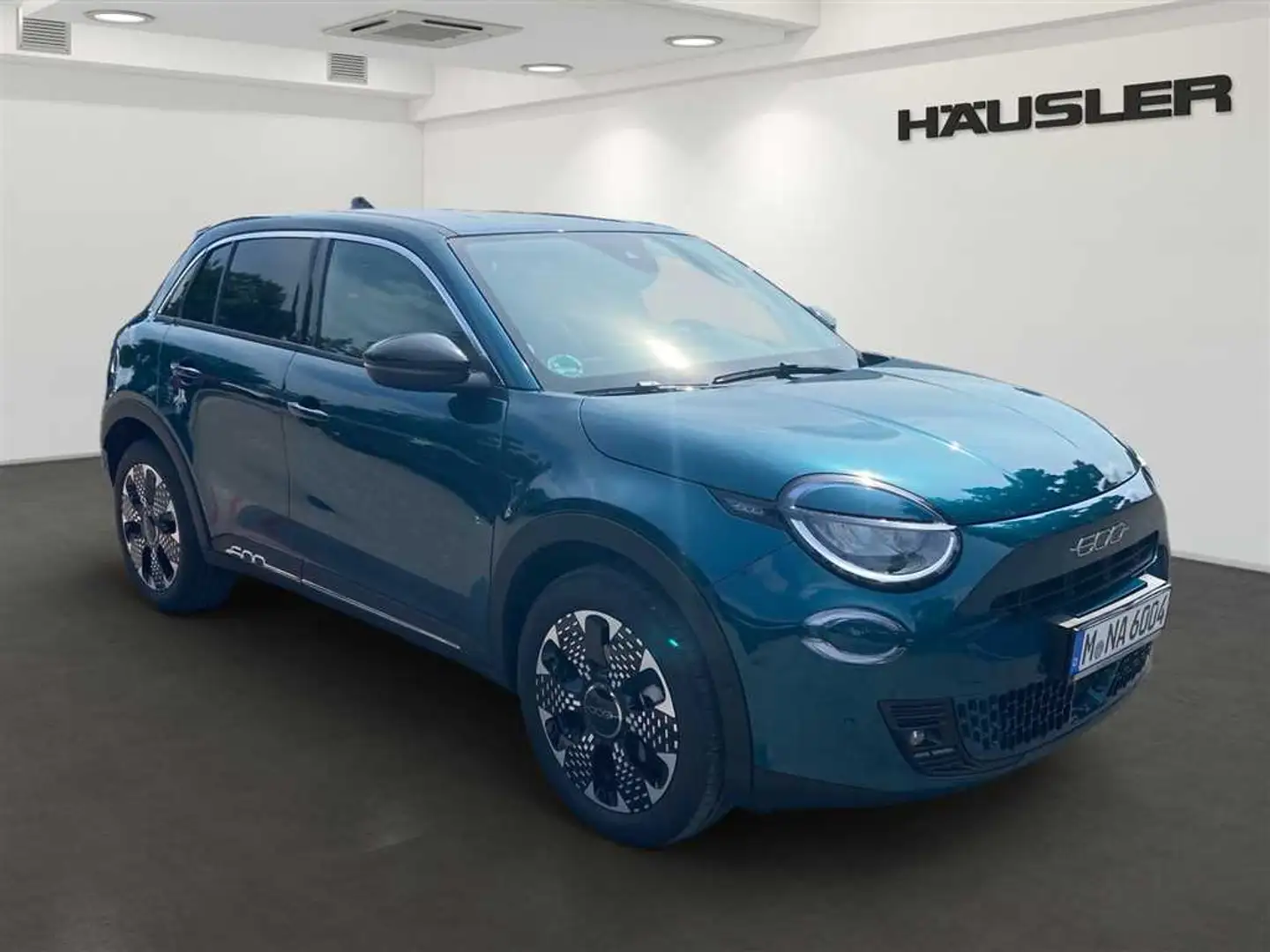 Fiat 600 Hybrid LaPrima Automatik *Navi*LED*Klima*Sitzheizu Grün - 2