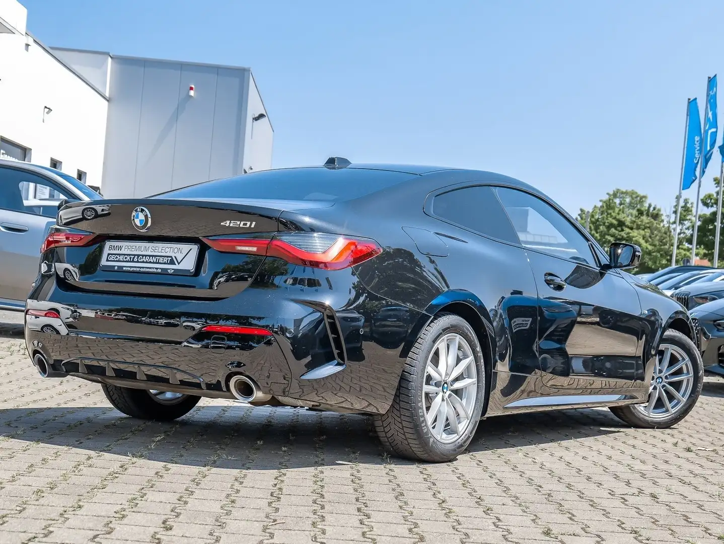 BMW 420 i M Sport ACC DA PA+ HiFi DAB Memory Schwarz - 2