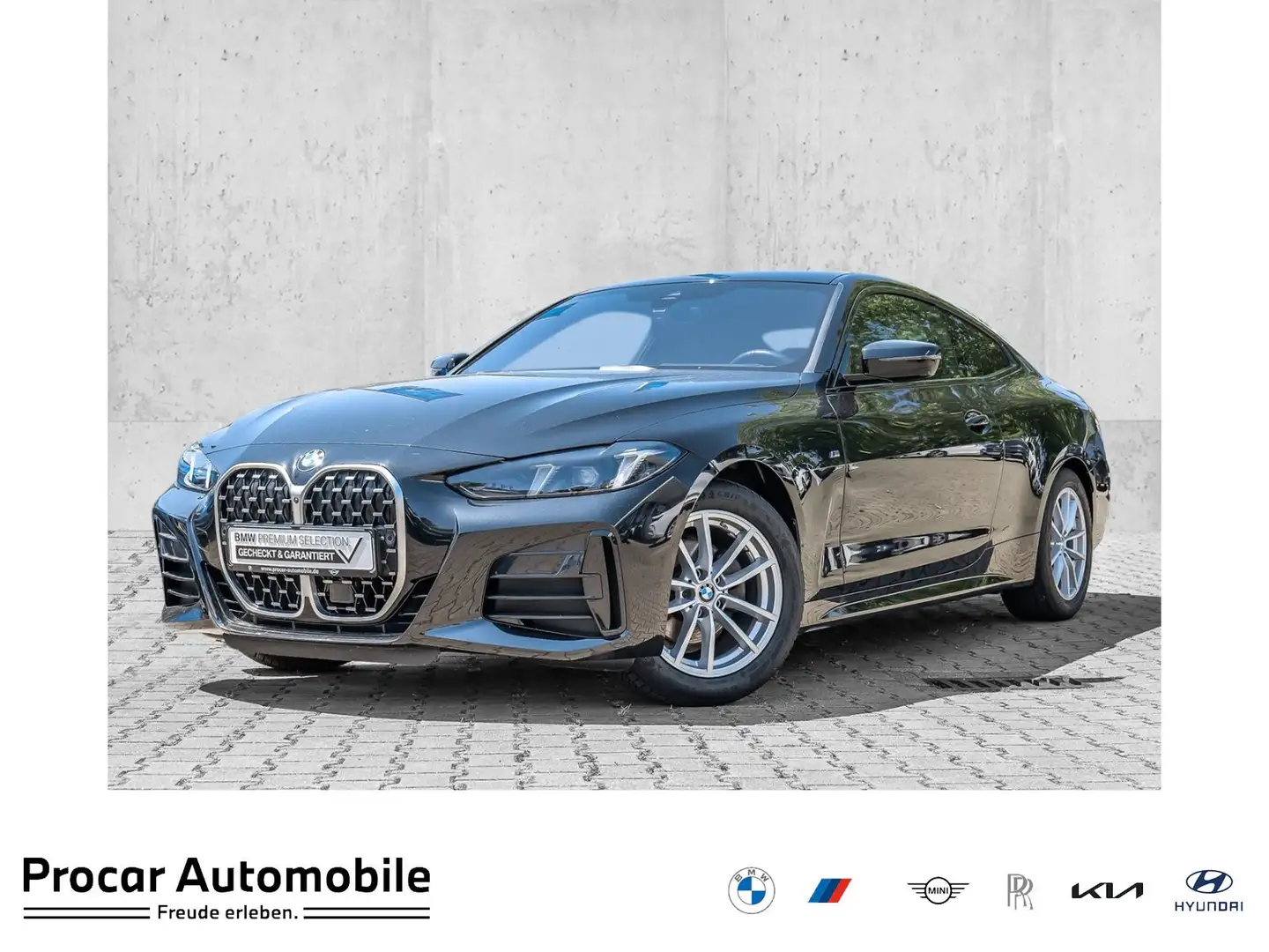 BMW 420 i M Sport ACC DA PA+ HiFi DAB Memory Schwarz - 1