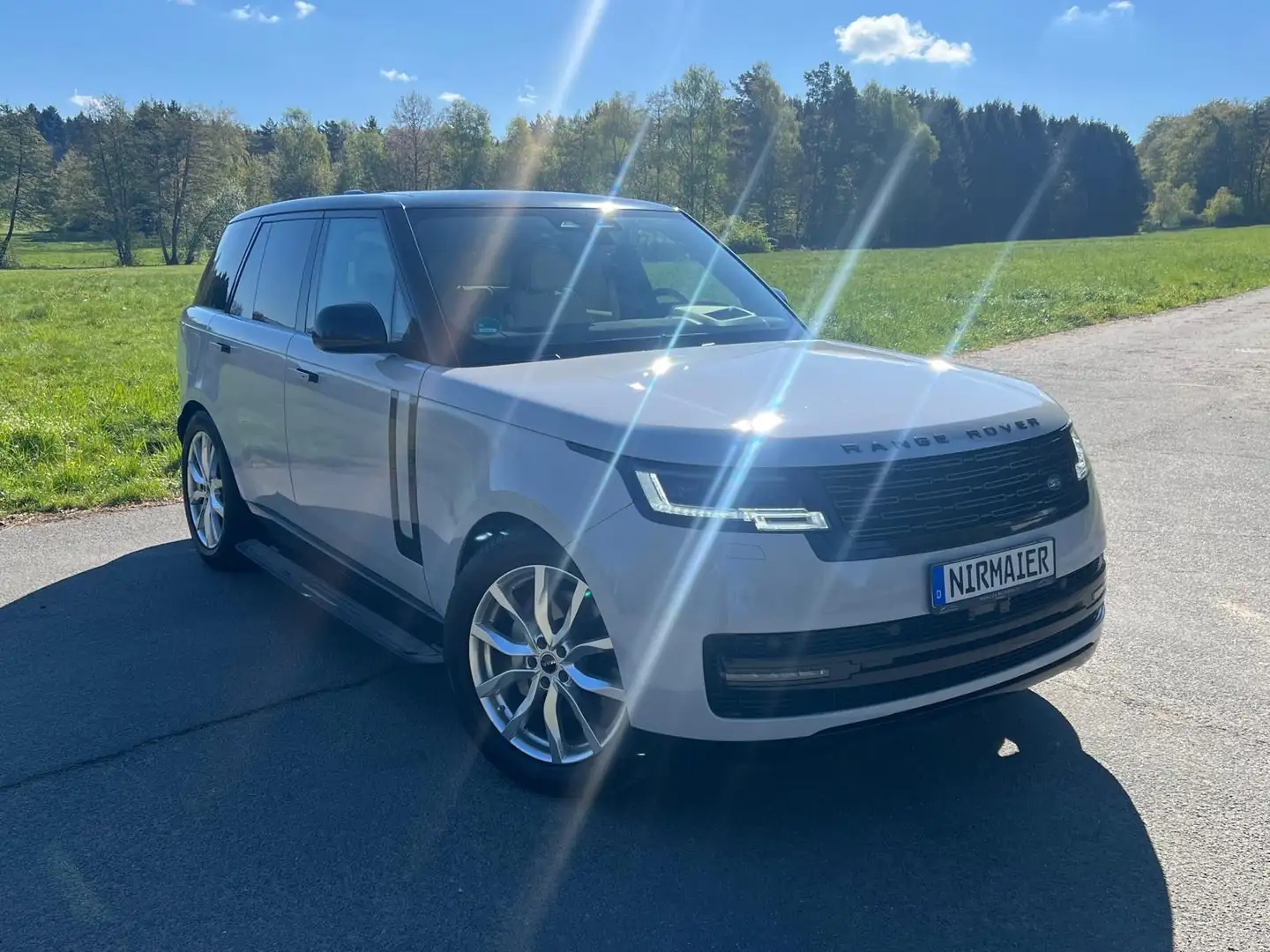 Land Rover Range Rover D350 HSE, PANO, STANDHZ., AHK, SHADOW, 1. HD Grau - 1