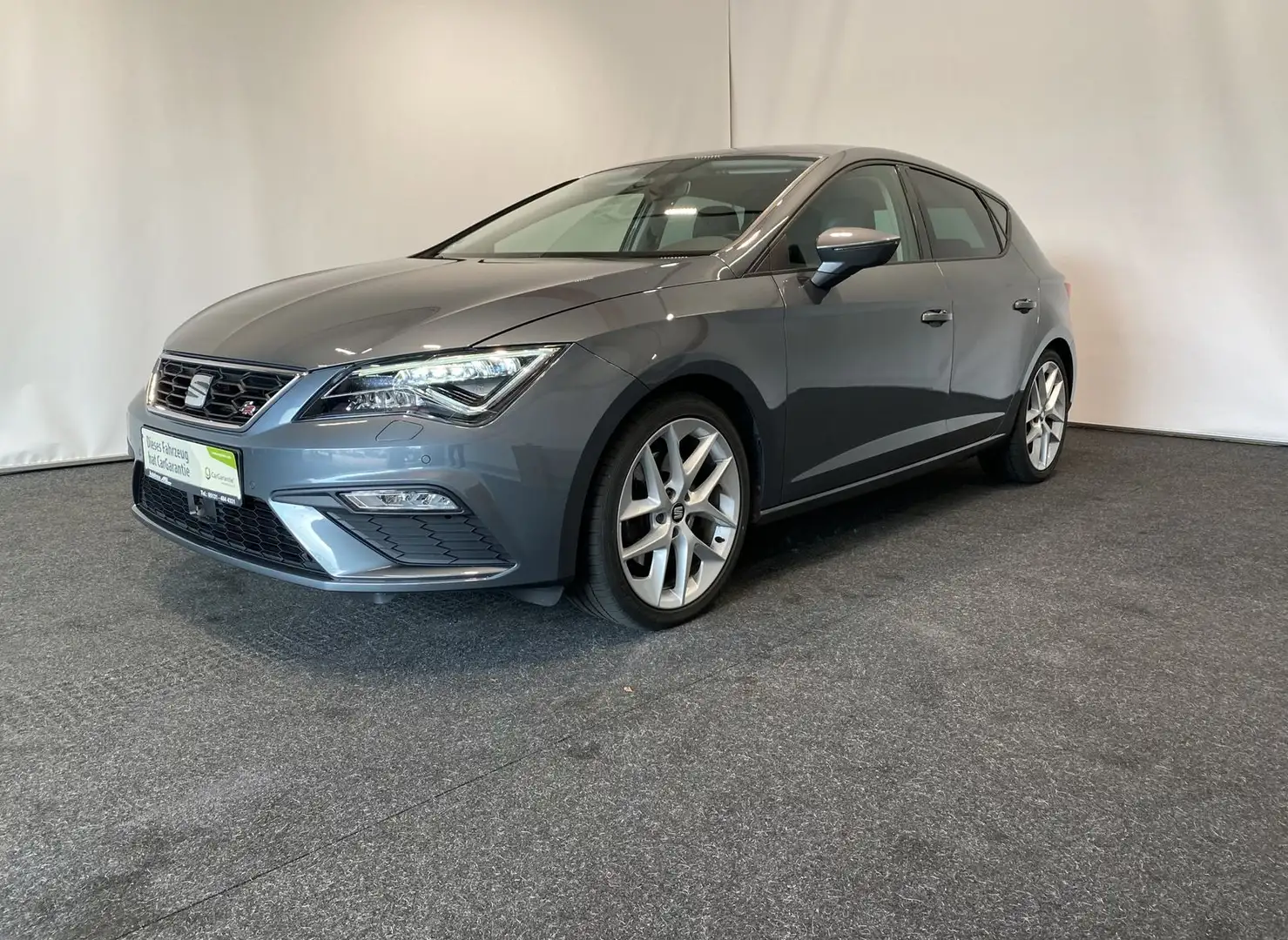 SEAT Leon FR 184 PS LED CarPlay Navi Gris - 1