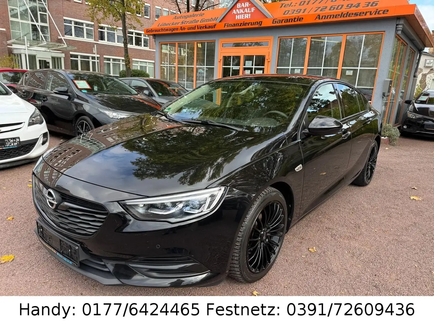 Opel Insignia 1.5 Turbo AUTOMATIK/LED/NAVI/LEDER/PDC Schwarz - 1