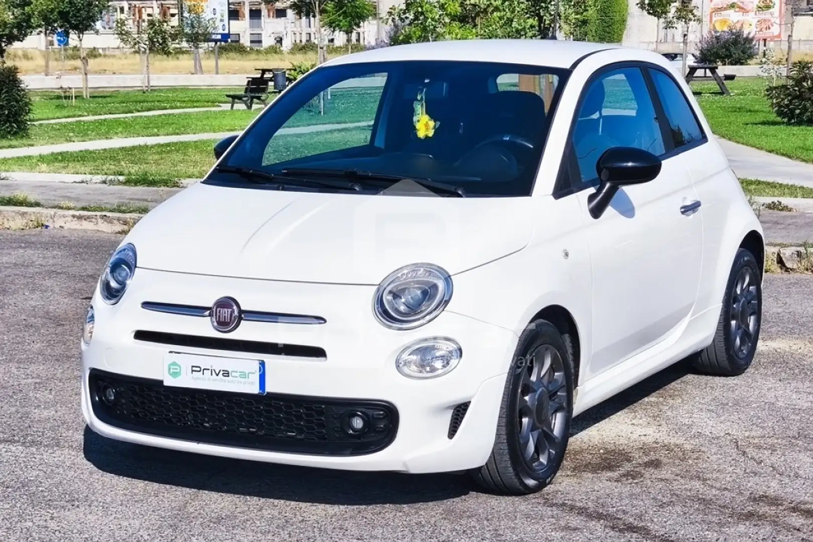 Fiat 500 500 1.0 Hybrid Sport Blanc - 1