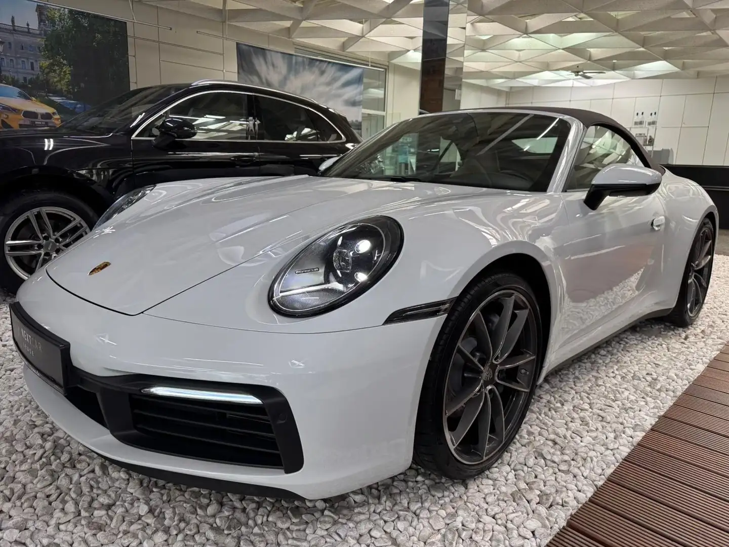 Porsche 911 Carrera Cabriolet Sitzbel. SurroundView Blanco - 1