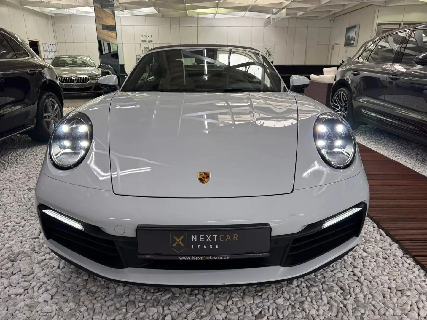 Porsche 911 Carrera Cabriolet Sitzbel. SurroundView Blanco - 2
