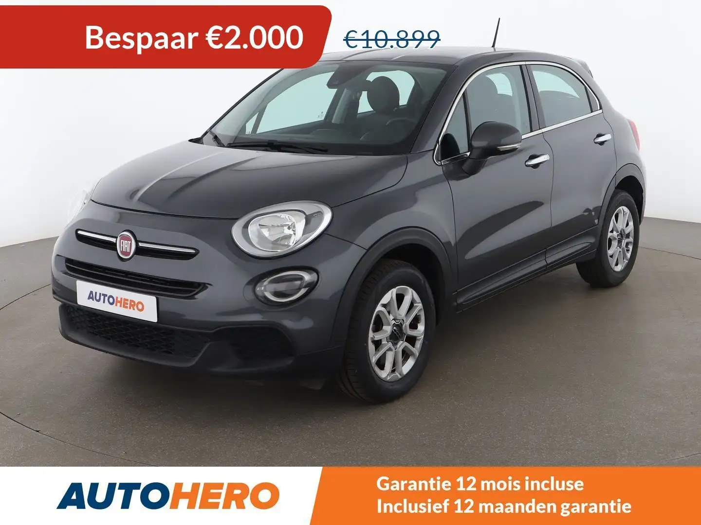 Fiat 500X 1.6 E-torQ Urban Grijs - 1