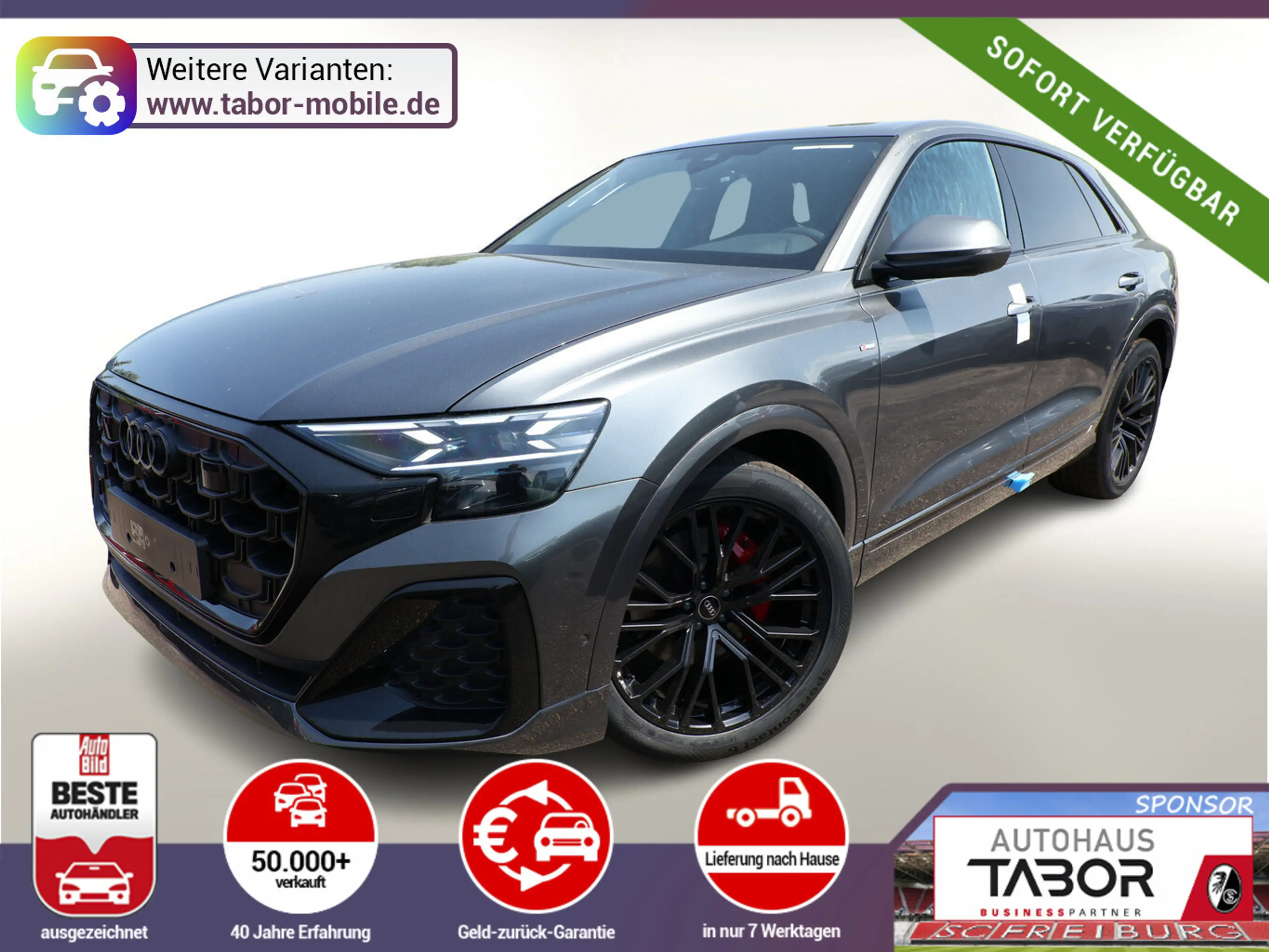 Audi Q8 2xS line AssistenzP+ 22Z Laser Pano UVP-33%*