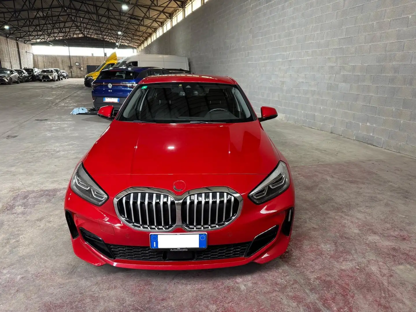 BMW 118 d 118d Msport auto START - INCIDENTATA Rosso - 2