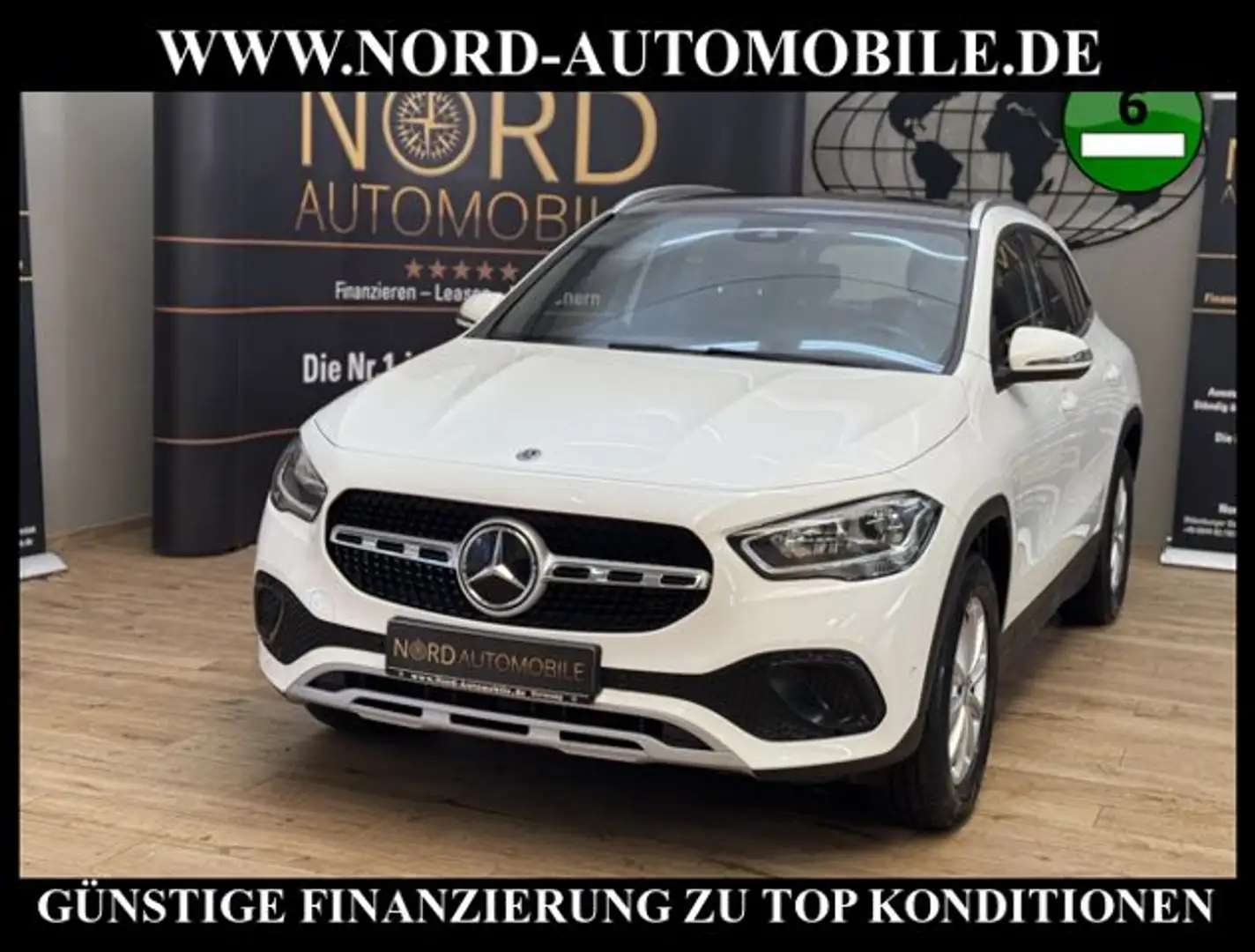 Mercedes-Benz GLA 200 DCT STYLE *AHK*PANO*NAVI*MBUX Weiß - 1