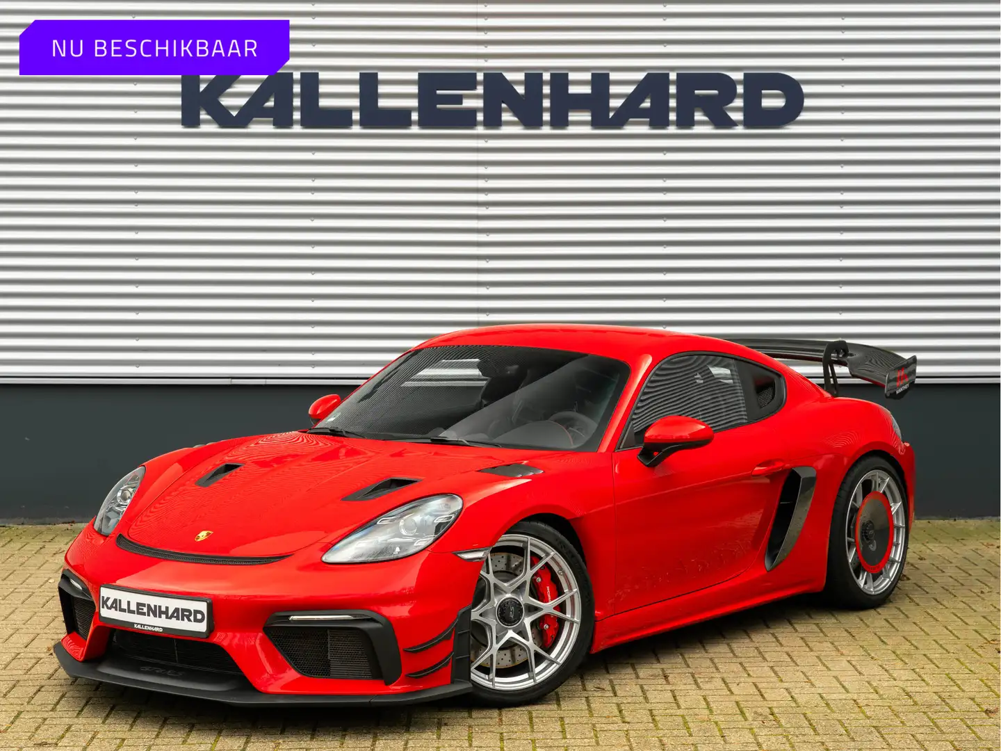 Porsche 718 GT4 RS MR - Full Manthey Kit - Liftsysteem Vooras Rot - 1