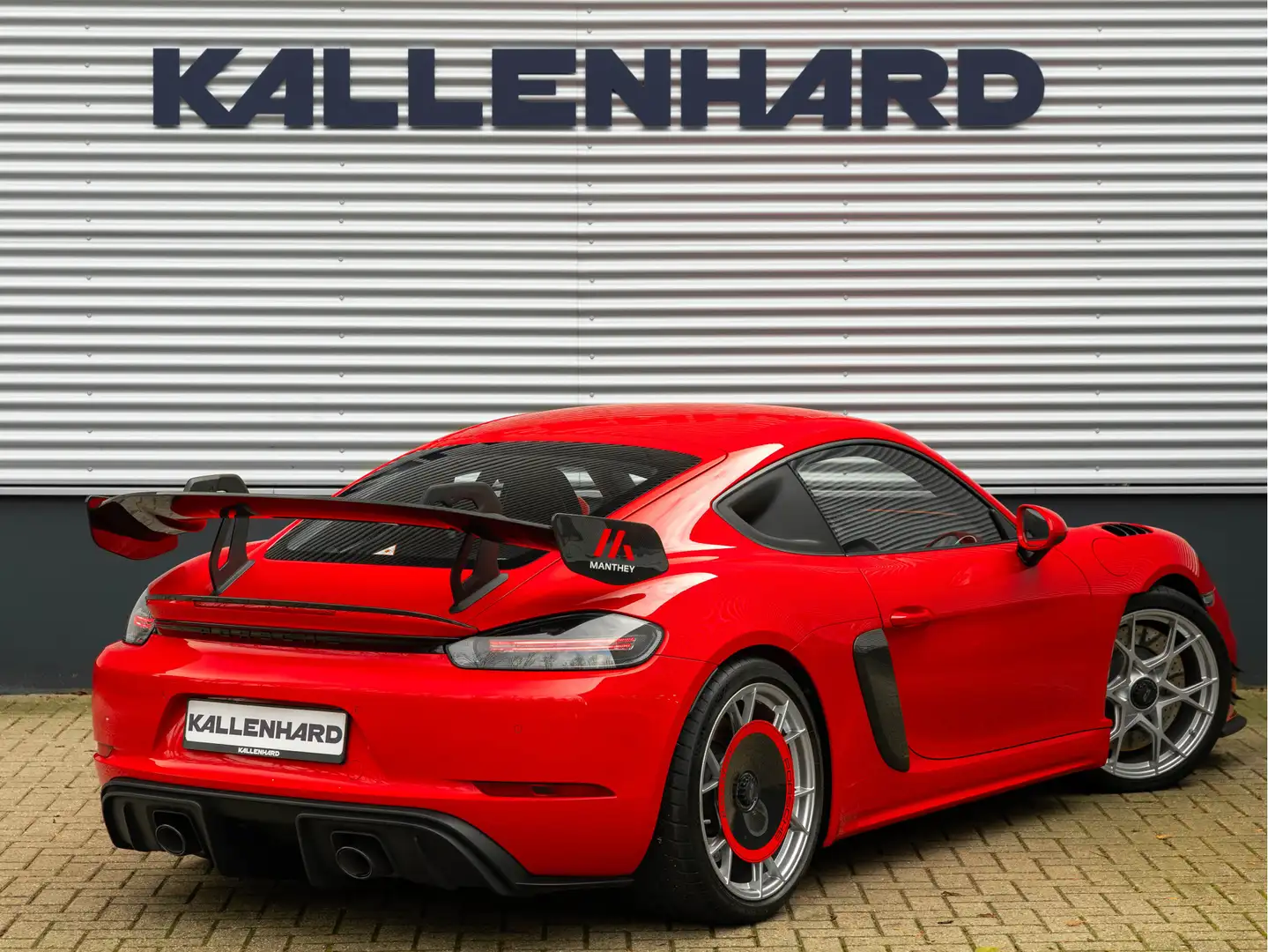 Porsche 718 GT4 RS MR - Full Manthey Kit - Liftsysteem Vooras Rood - 2