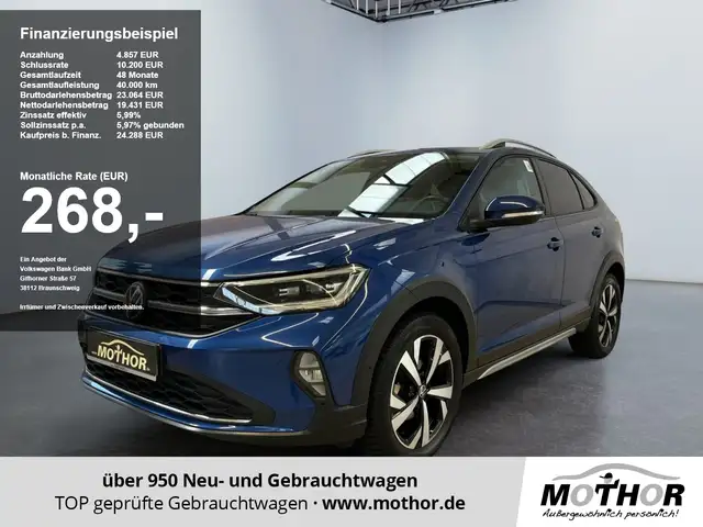 2024 Volkswagen Taigo in Blue for sale