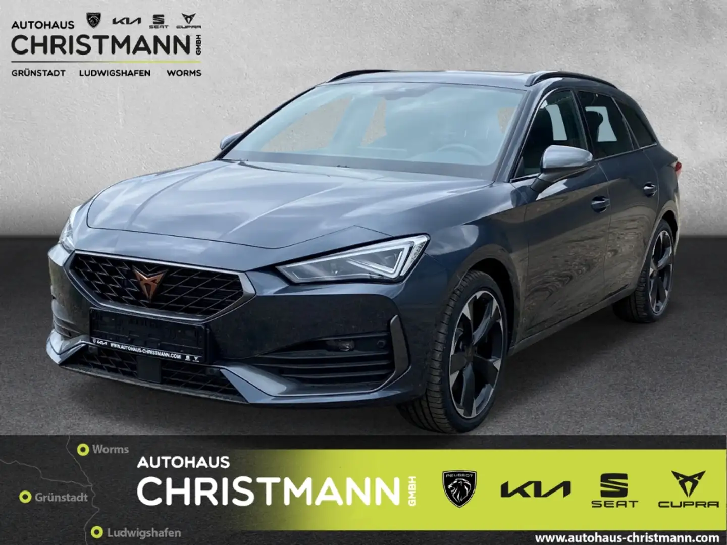 CUPRA Leon Sportstourer Basis 2.0 TDI EU6d DPF Šedá - 1