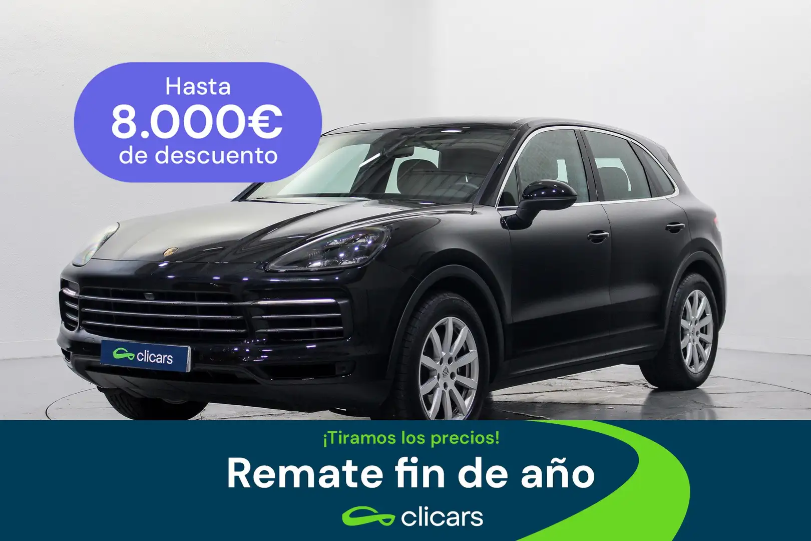 Porsche Cayenne Aut. Negro - 1