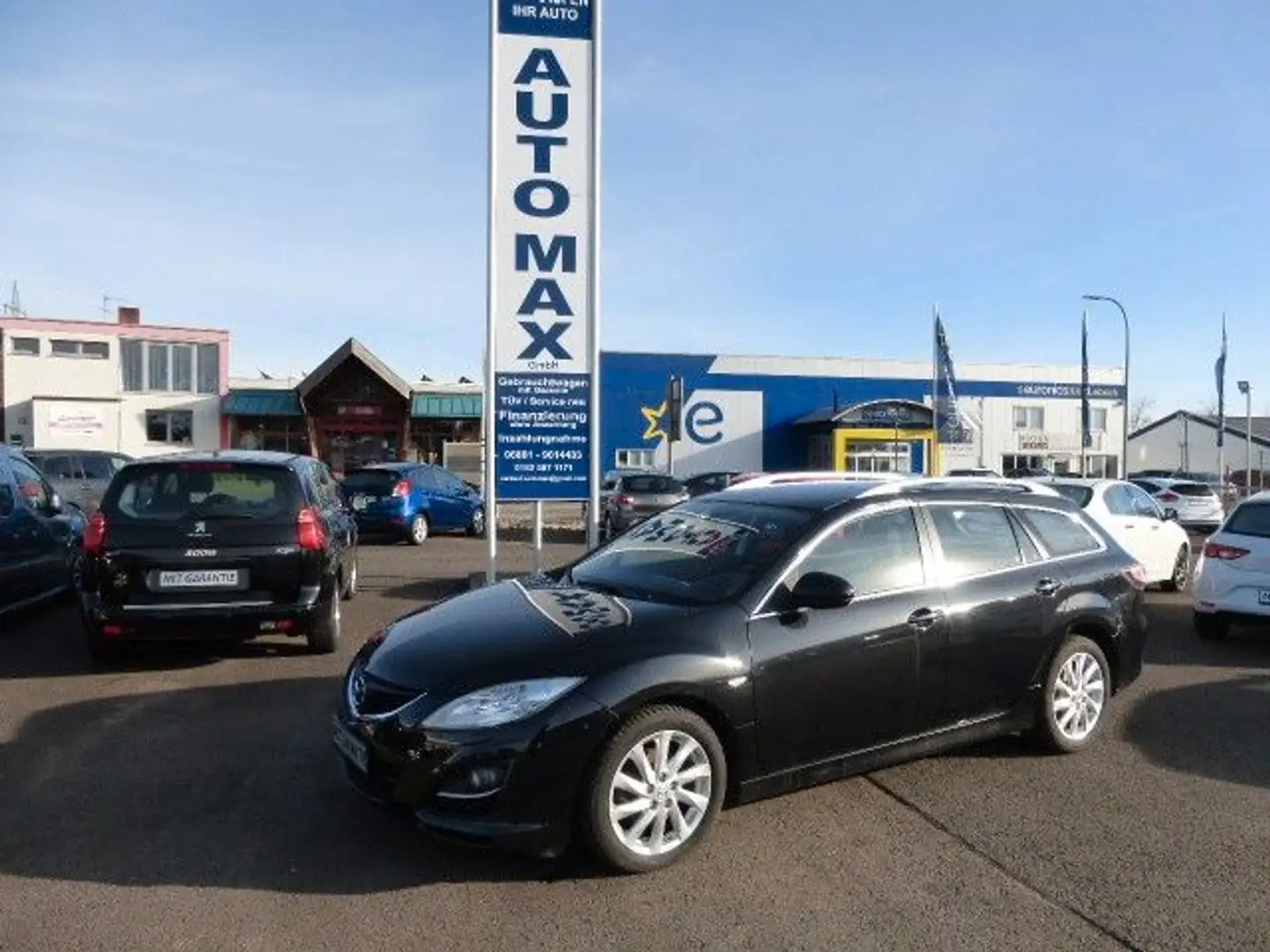 Mazda 6 Kombi 2.2 CRDT Edition XENON Schwarz - 1