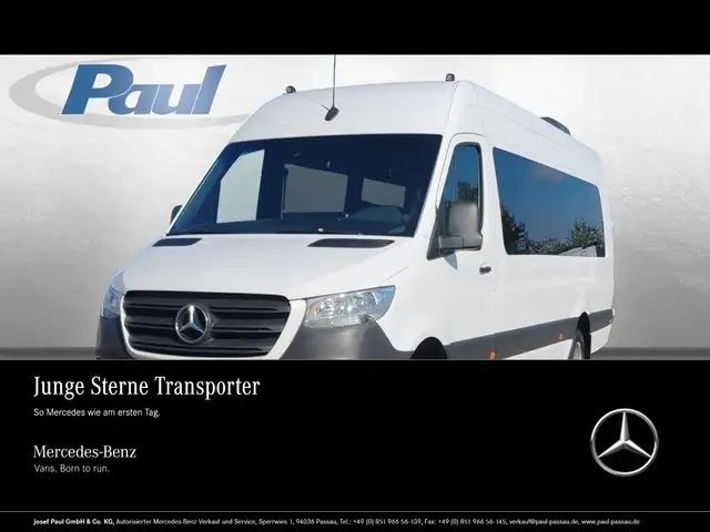 Mercedes-Benz Sprinter 516 CDI Bus 19+1 Dachklima+Kam+AHK+7G