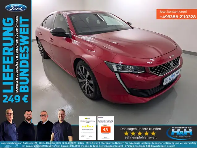 Peugeot 508 1.6 Plug-in-Hybrid 225 GT LED+180°+Totwinkel