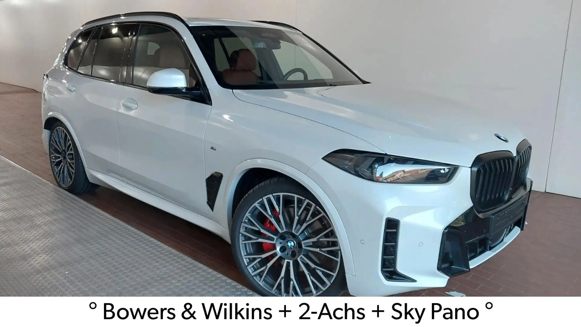 BMW X5 40d*M Sport Pro*2-Achs*B&W*Pano*360° Weiß - 1