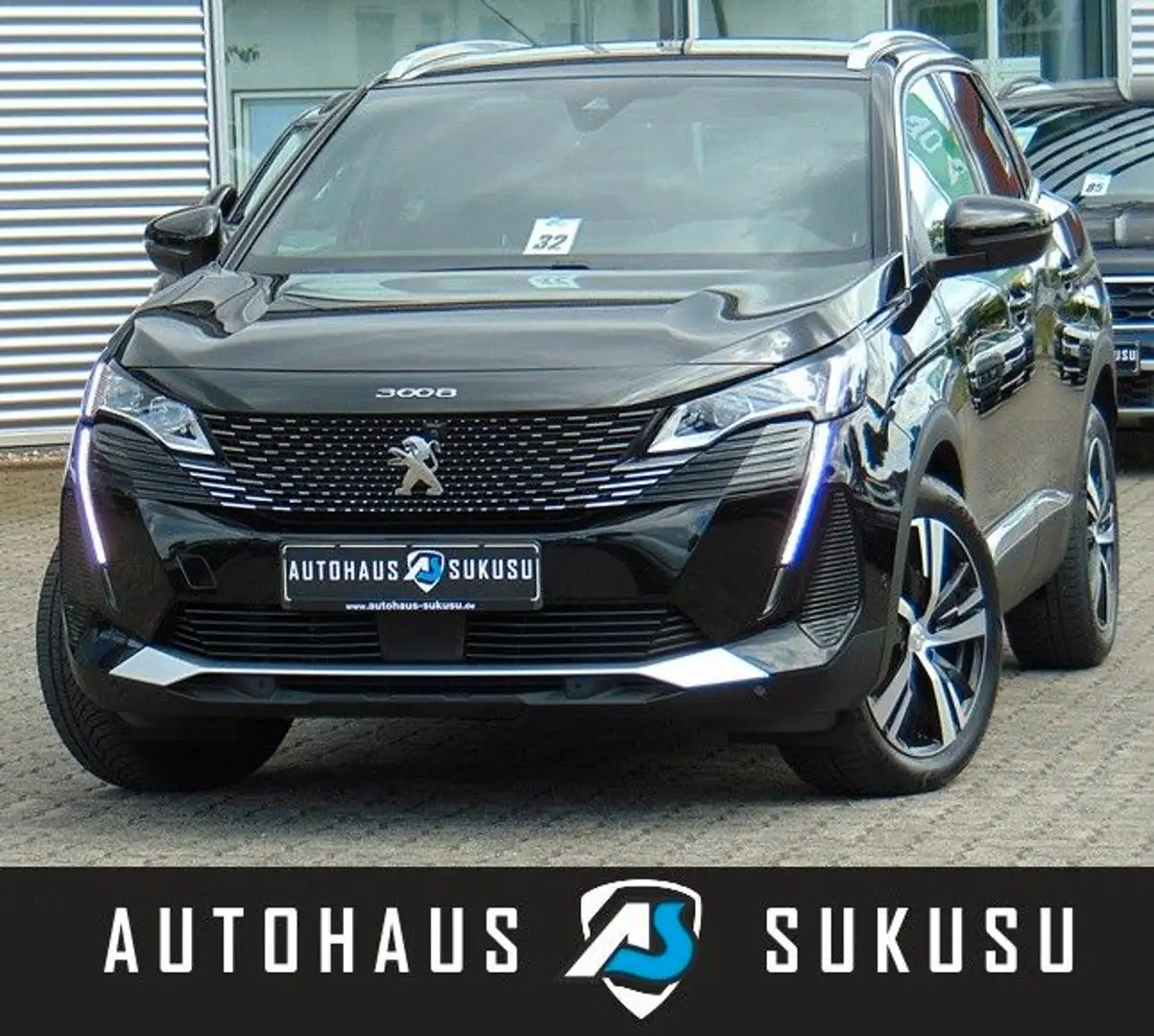 Peugeot 3008 Hybrid 136 GT E-DSC6 Nero - 1