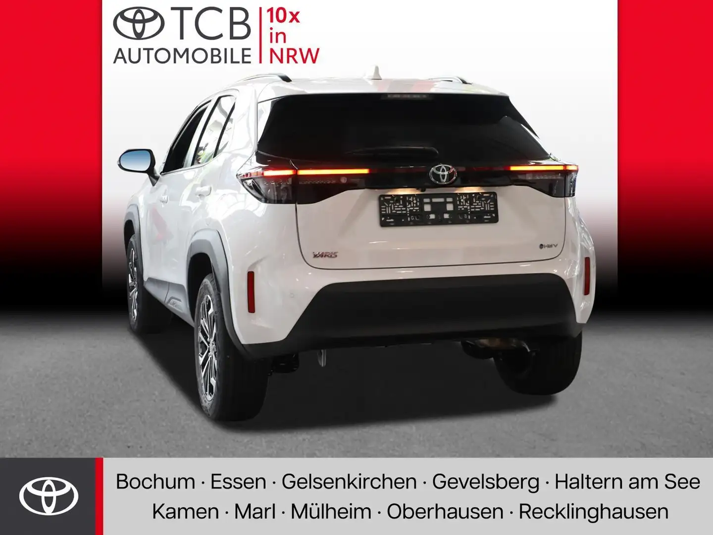 Toyota Yaris Cross 1.5 Hybrid Teamplayer NAVI PDC KLIMA Blanc - 2