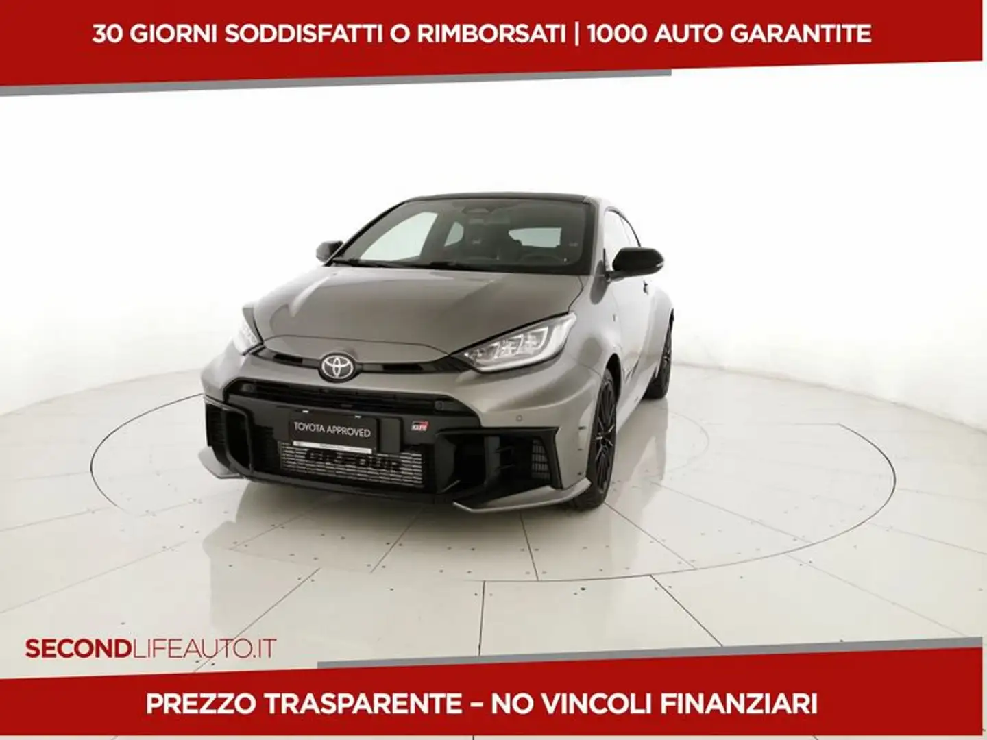 Toyota Yaris GR 1.6 Circuit dat-8 Grigio - 1