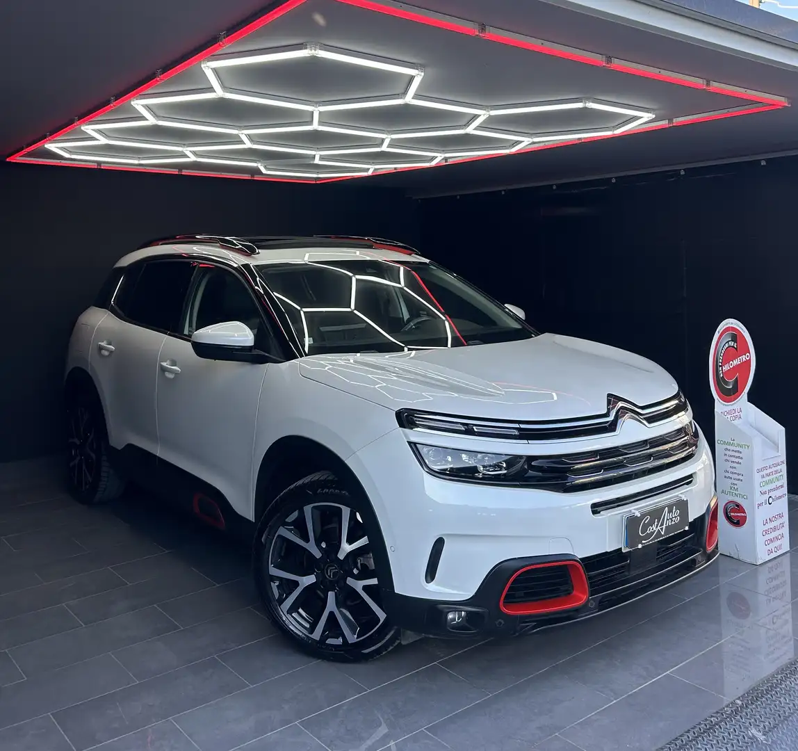 Citroen C5 Aircross 1.5 bluehdi Shine s&s 130cv eat8 my19 Bianco - 1