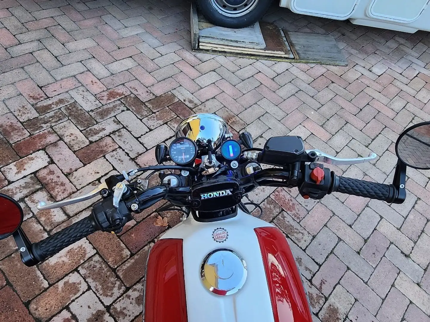 Honda CX 500 Bianco - 2