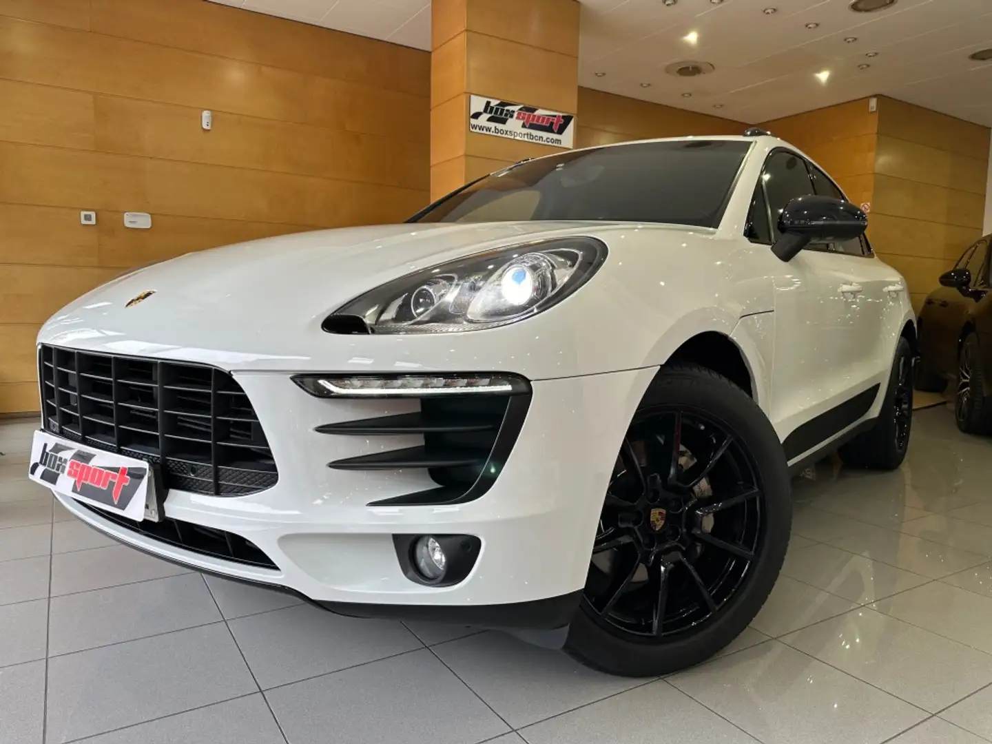 Porsche Macan S Diesel Aut. Blanc - 1