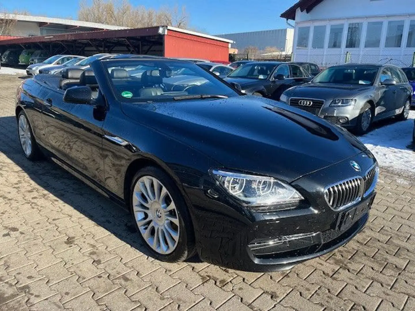 BMW 640 d Cabrio Shadow Line * 19 ZOLL * MEMORY * F1- Чорний - 1