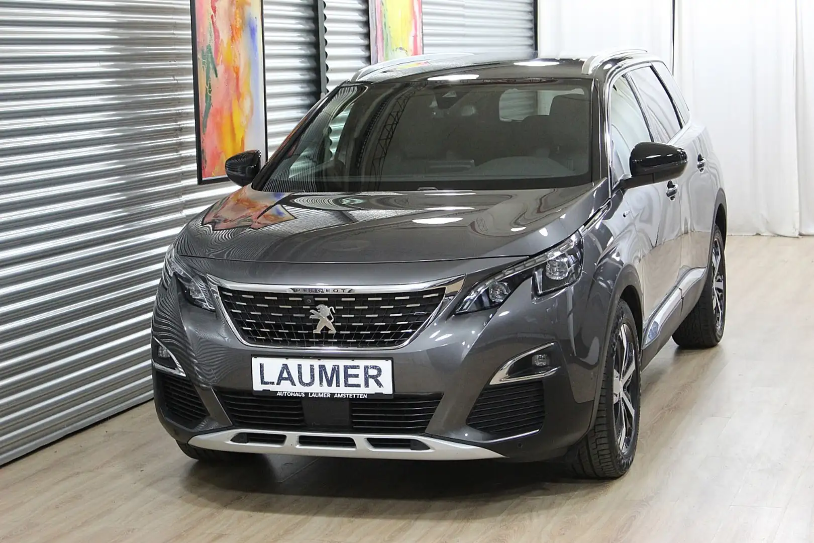 Peugeot 5008 2,0 BlueHDI 150 S&S 6-Gang GT Line +motorisiert... Gris - 2