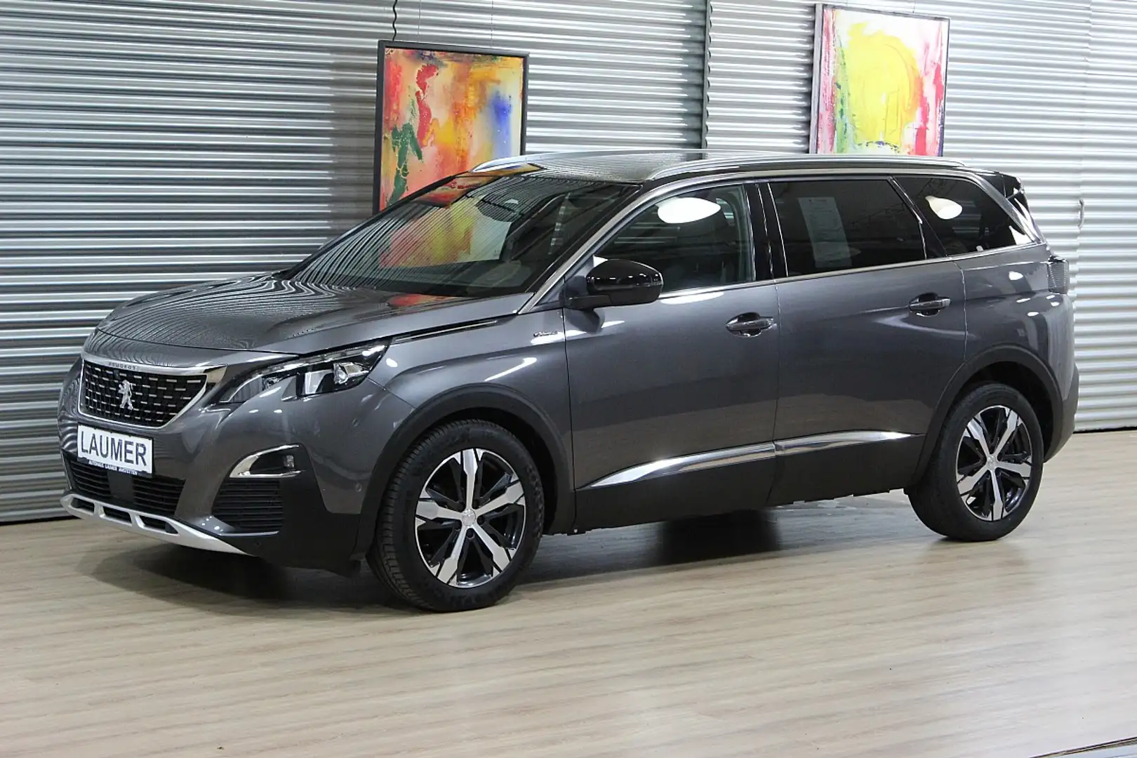 Peugeot 5008 2,0 BlueHDI 150 S&S 6-Gang GT Line +motorisiert... Gris - 1