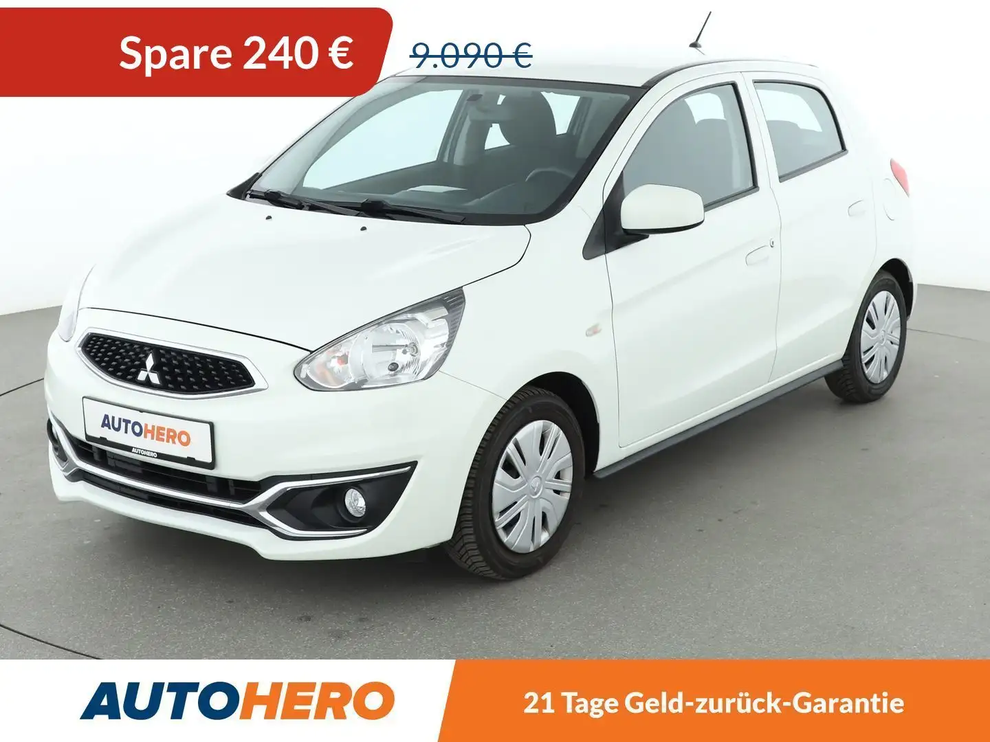 Mitsubishi Space Star 1.0 Edition*KLIMA*CD*GARANTIE* Weiß - 1