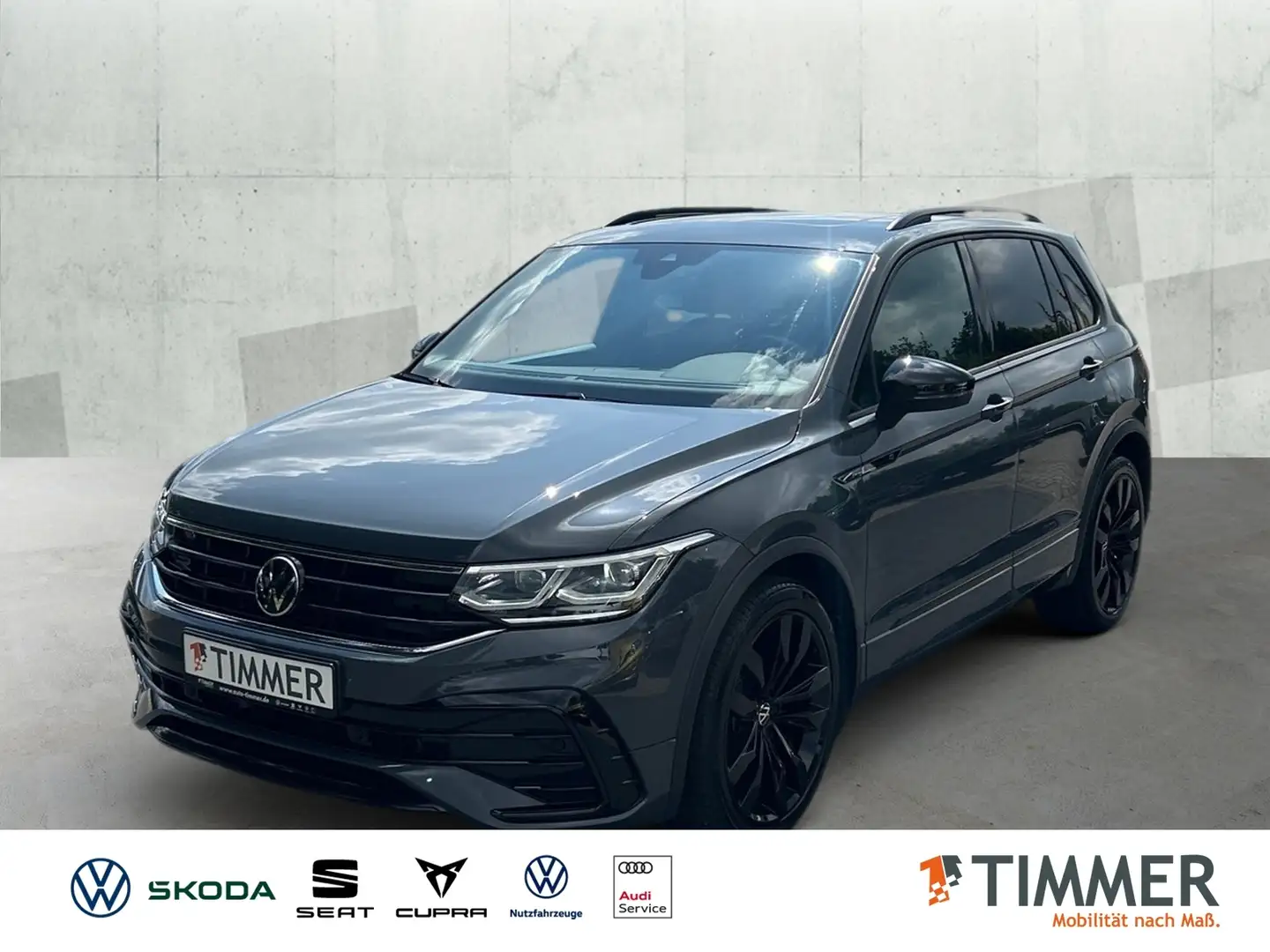 Volkswagen Tiguan 1.5 TSI DSG R-LINE BLACK *IQ.LIGHT *PANO *AHK * Grau - 1