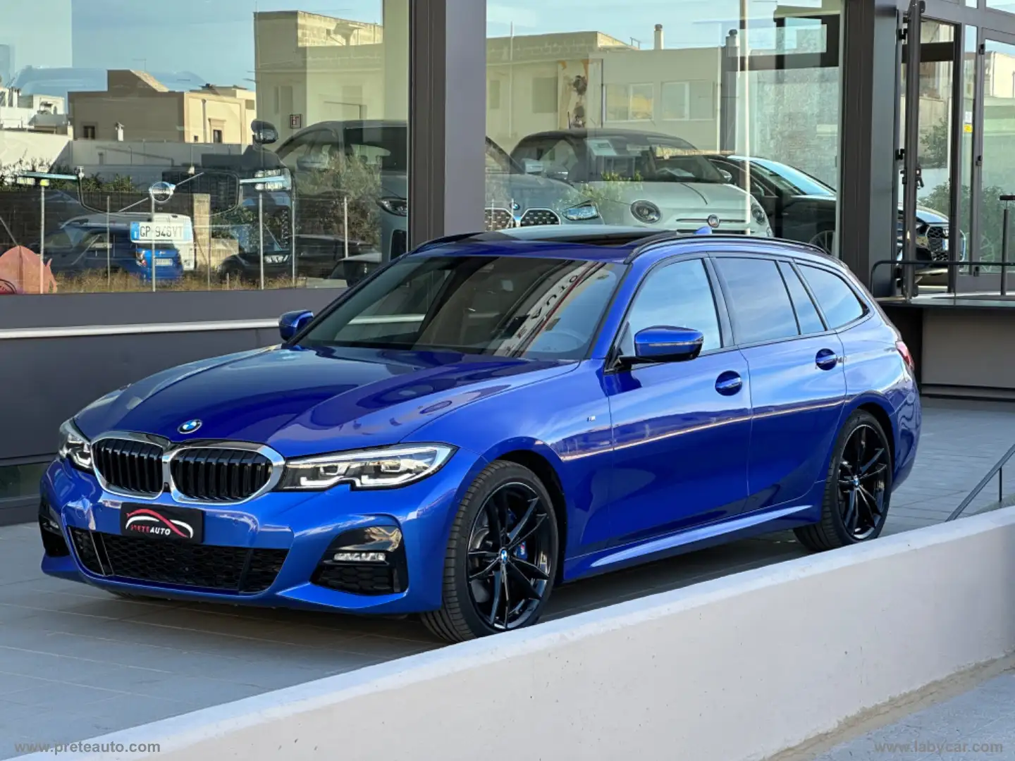 BMW 318 318d Touring Msport Blau - 1