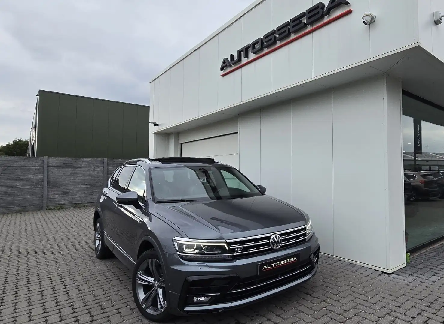 Volkswagen Tiguan Allspace 1.5 TSI Rline 7Zitpl/Panodak/Camera *Garantie* Gris - 1