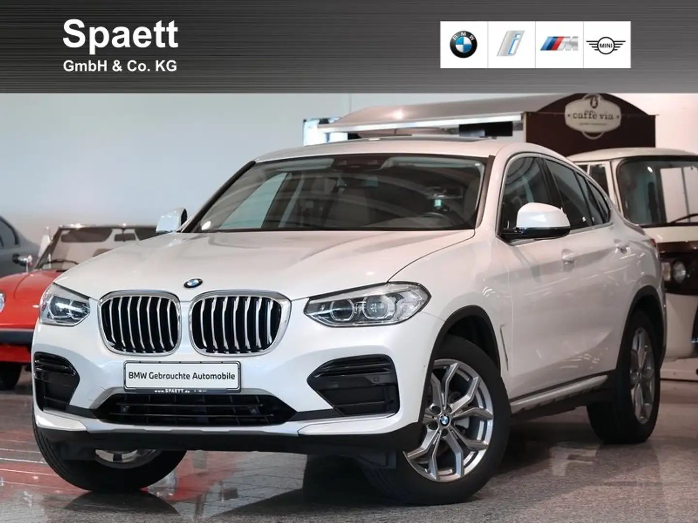 BMW X4 xDrive20d xLine 19Zoll RFK Pano. Navi Weiß - 1