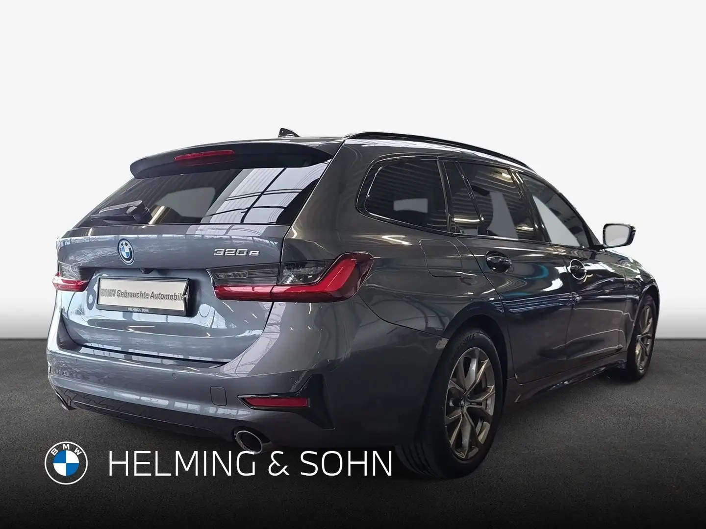 BMW 320 e Touring Sport Line HiFi DAB LED WLAN AHK uvm. Grau - 2