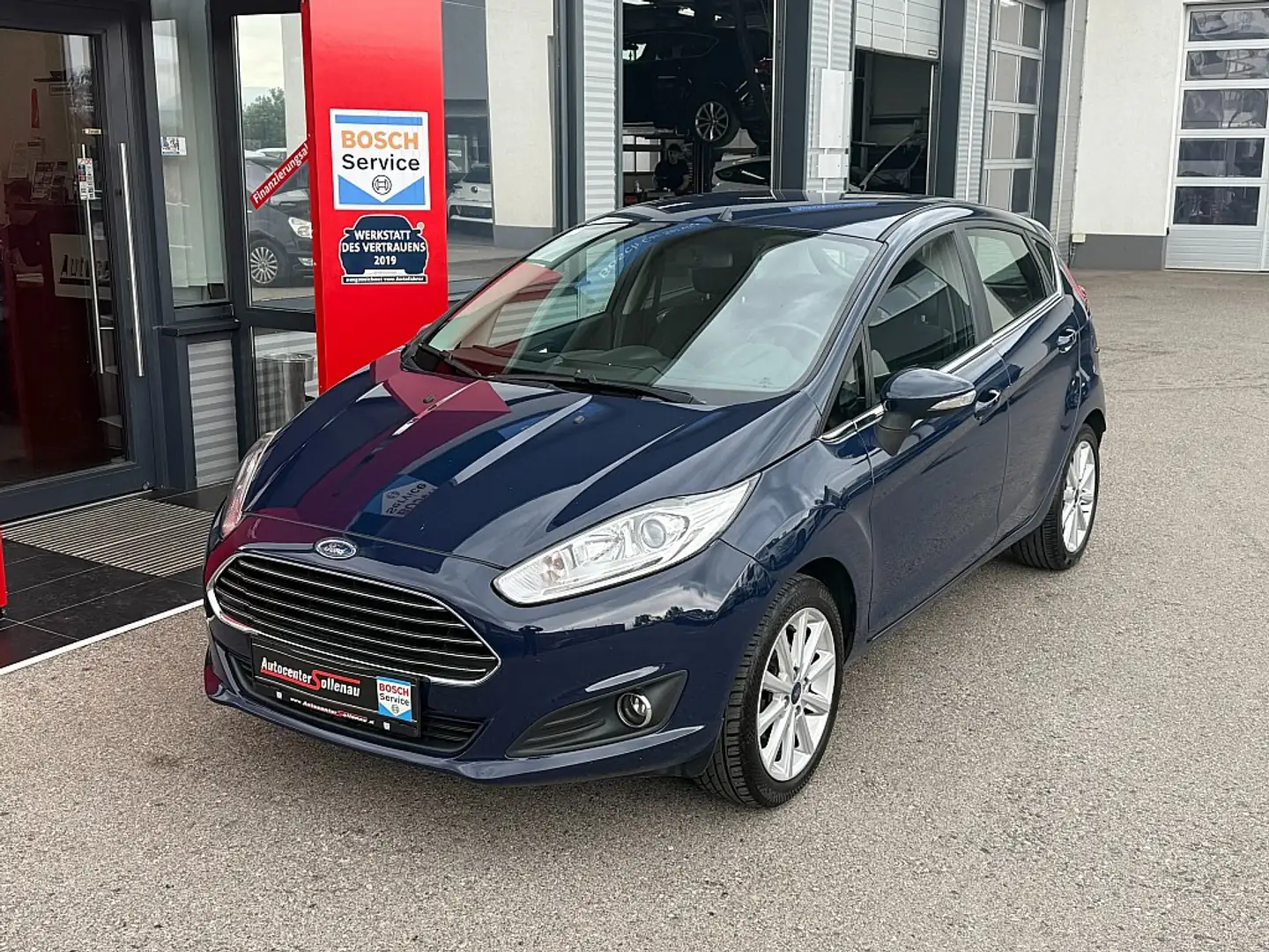 Ford Fiesta Titanium 1,0 Start/Stop Синій - 2