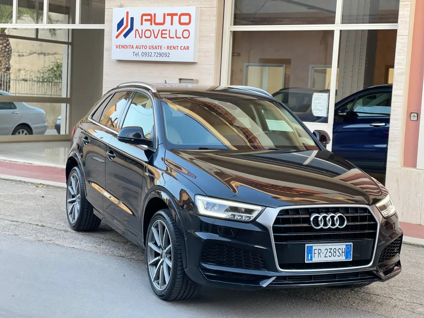 Audi Q3 Q3 2.0 tdi S line edition quattro 184cv s-tronic Nero - 1