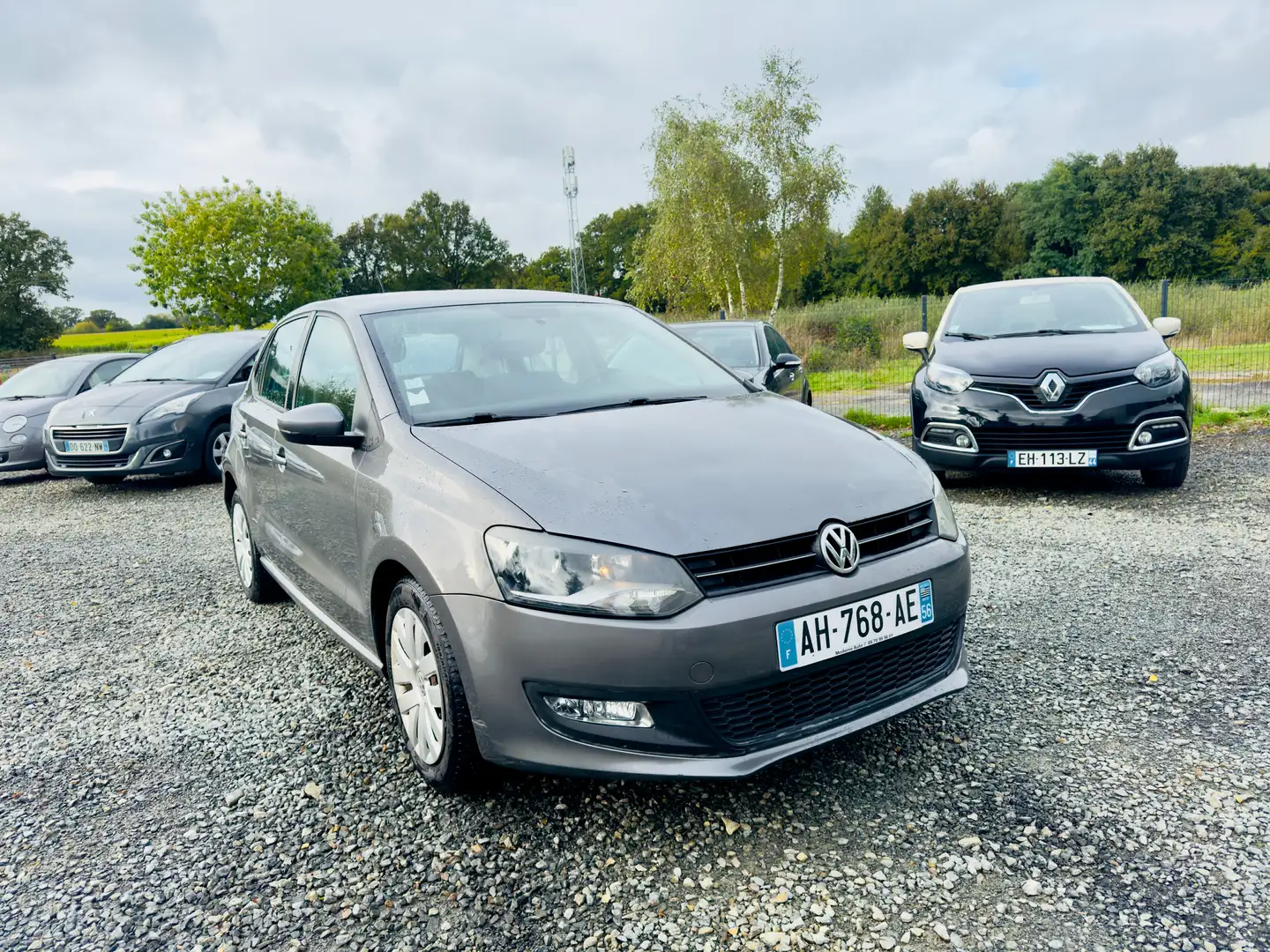 Volkswagen Polo 1.6 TDI 90 CR FAP Confortline Gris - 2